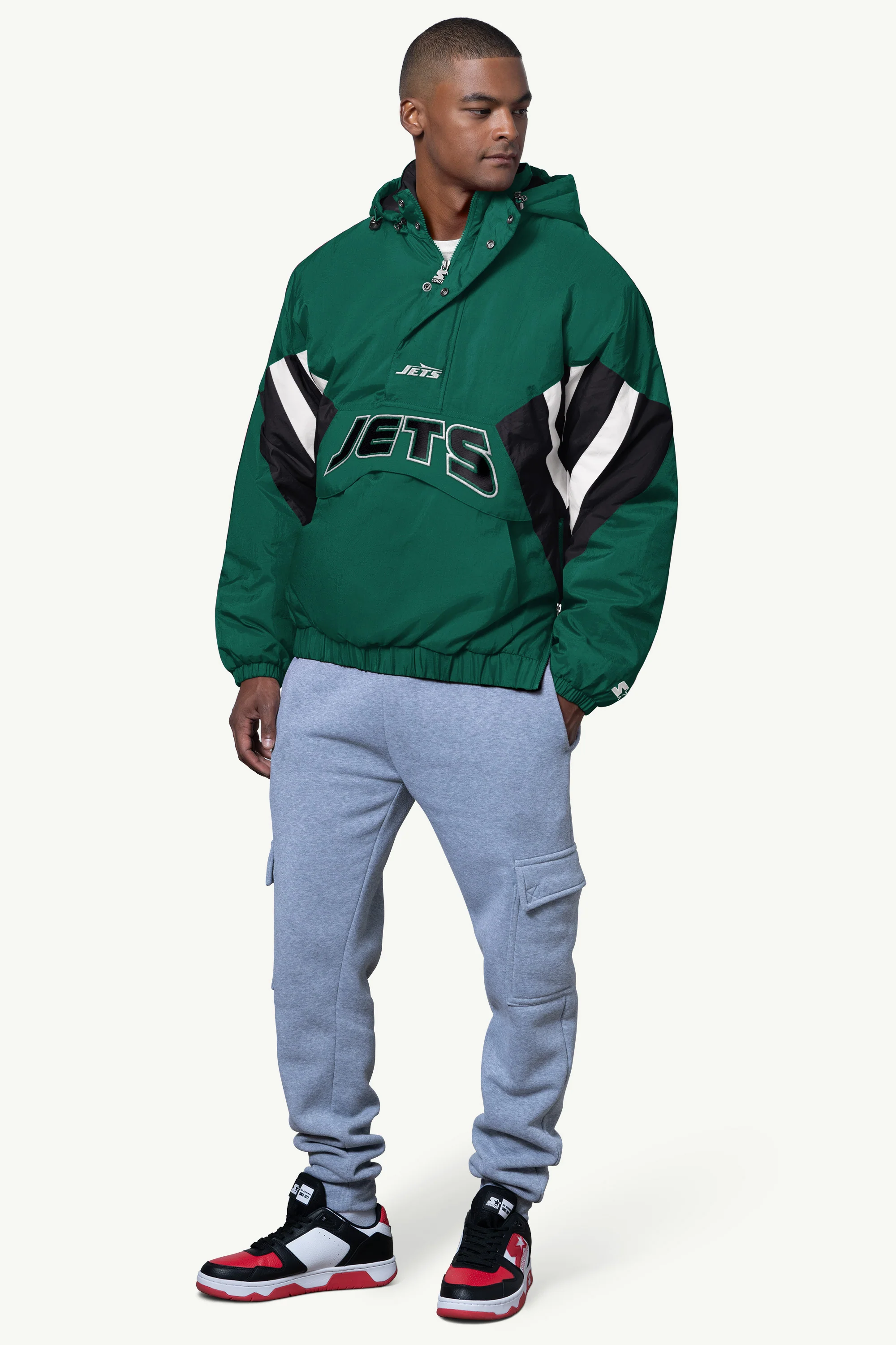 MENS NEW YORK JETS CLASSIC BREAKAWAY JACKET - Image 3