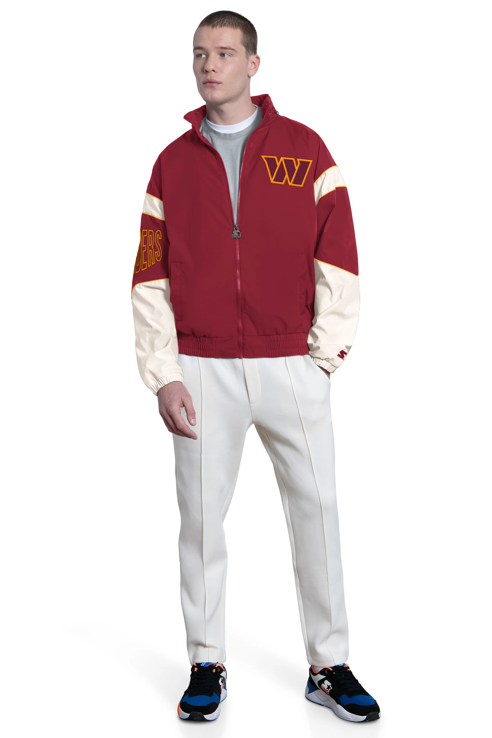 MENS WASHINGTON COMMANDERS THE GUST FULL ZIP JACKET - Image 4