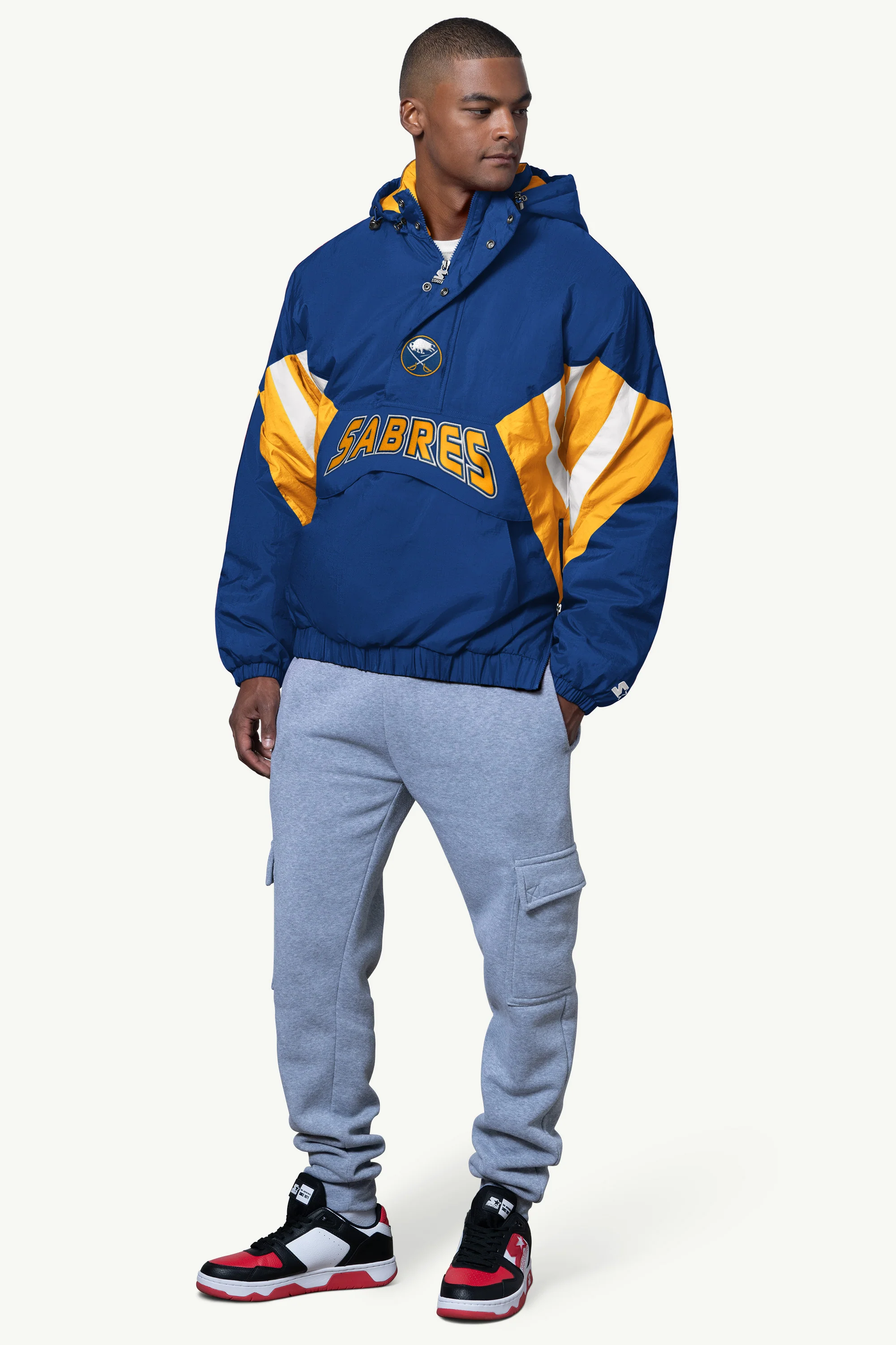 MENS BUFFALO SABRES CLASSIC BREAKAWAY JACKET - Image 3