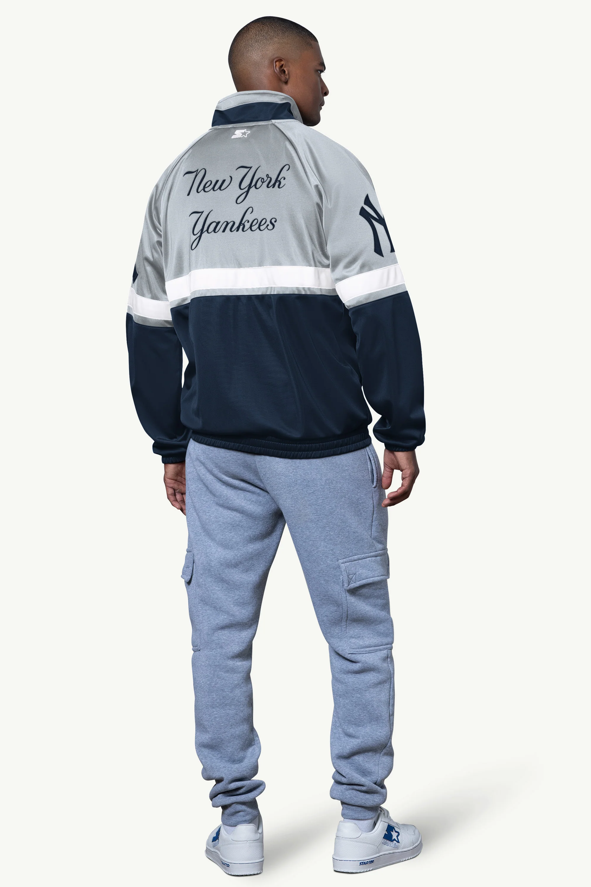 MENS NEW YORK YANKEES VETERAN TRACK JACKET - Image 2