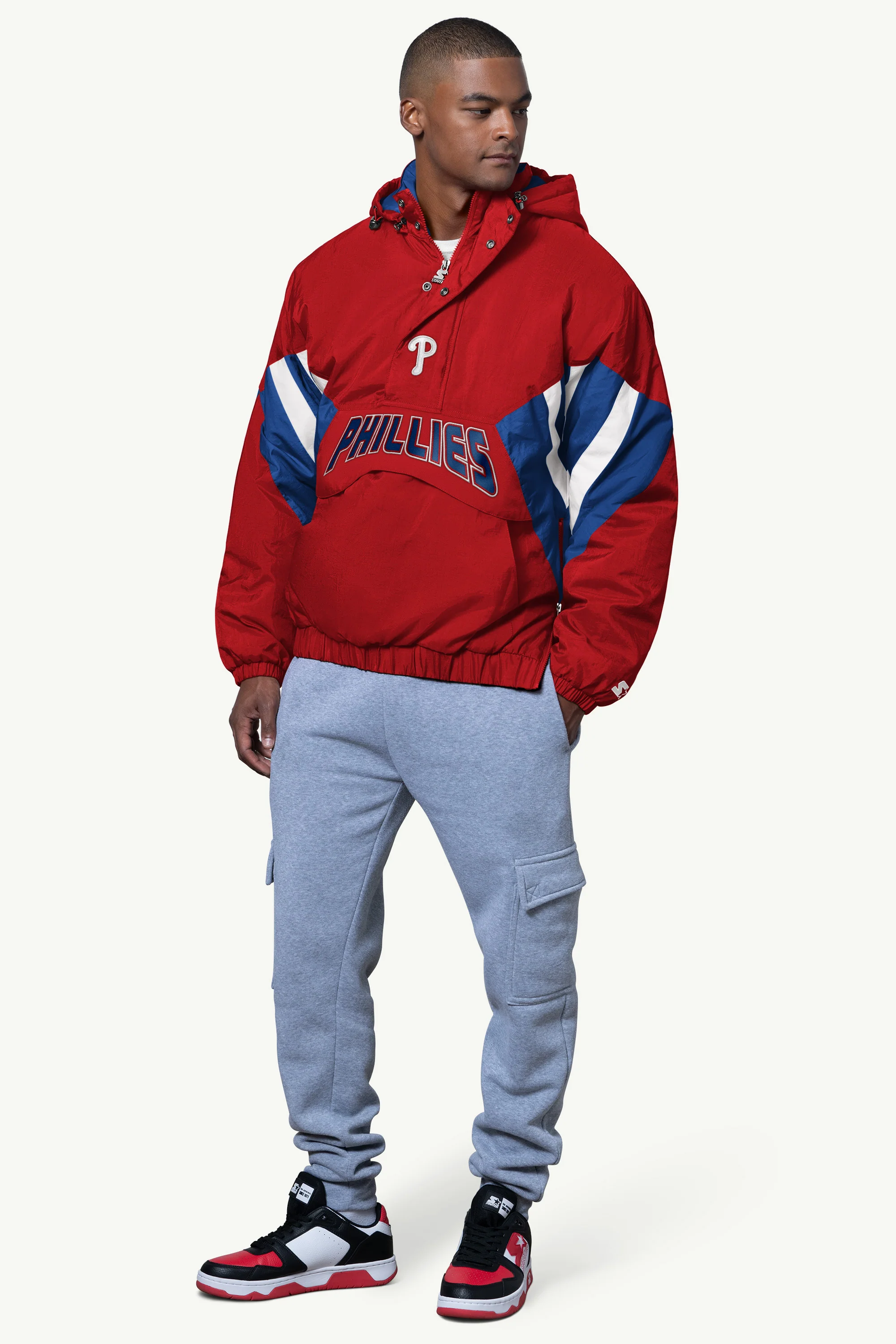 MENS PHILADELPHIA PHILLIES CLASSIC BREAKAWAY JACKET - Image 3