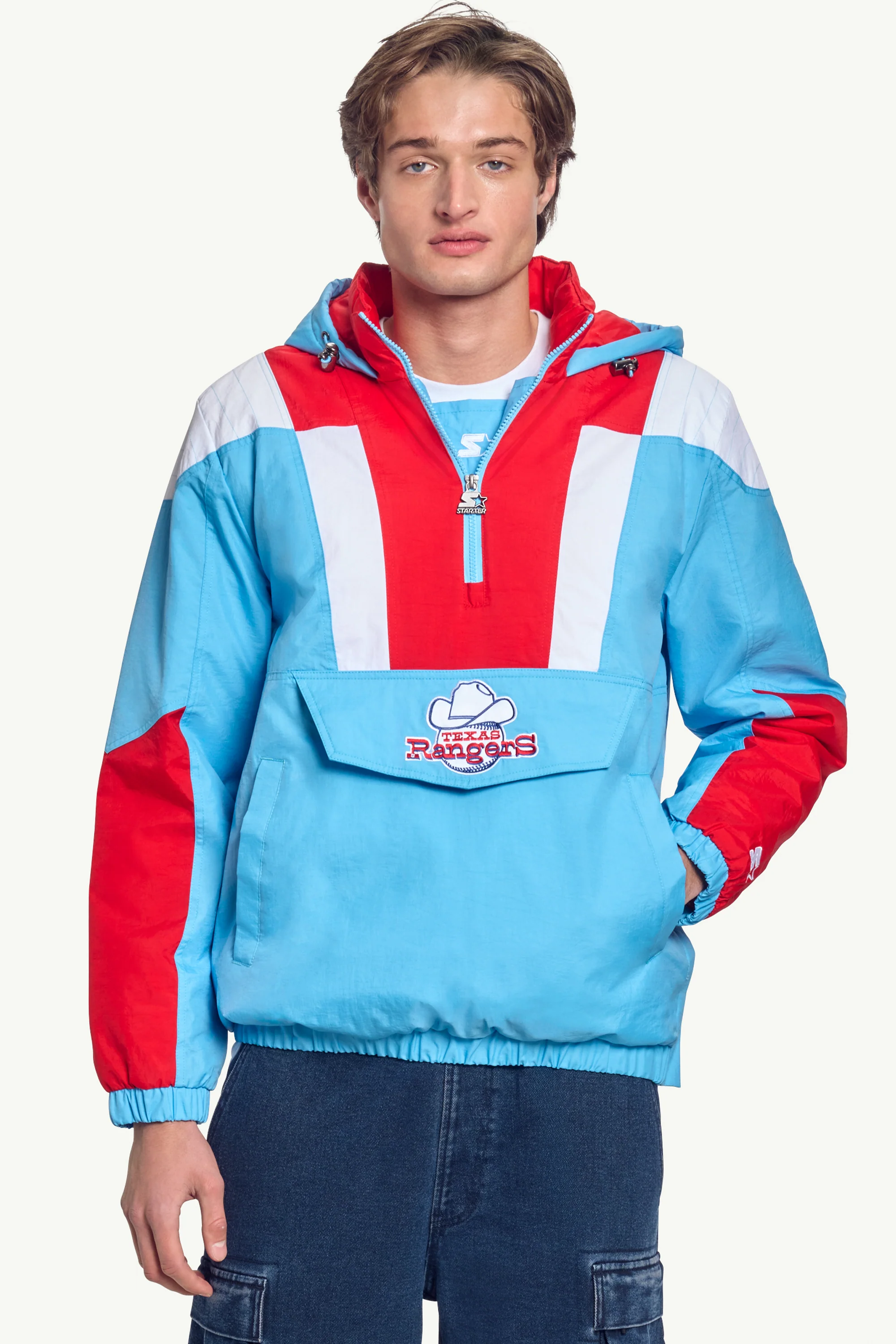 MENS TEXAS RANGERS WINDBREAKER - Image 3