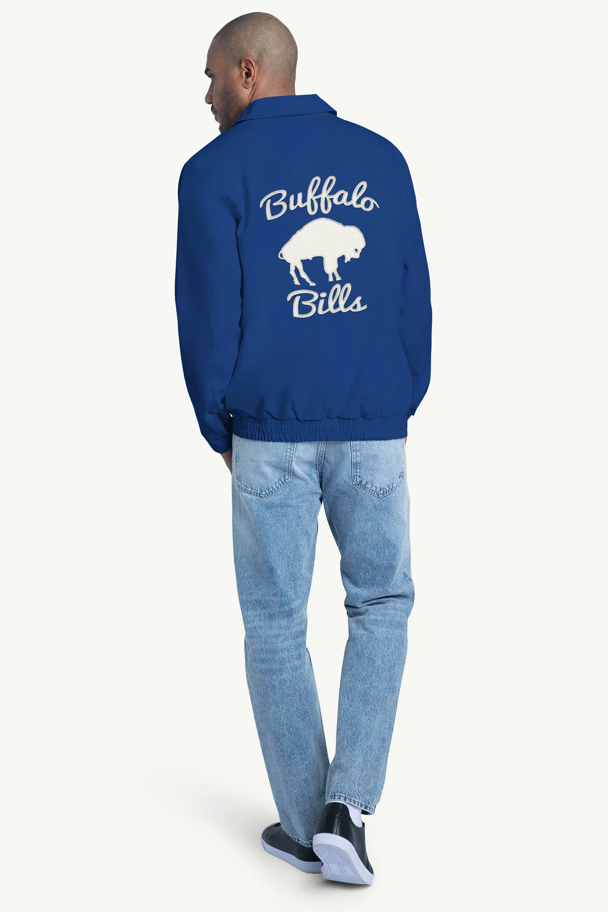 MENS BUFFALO BILLS FRANCHISE FULL ZIP JACKET - Image 2