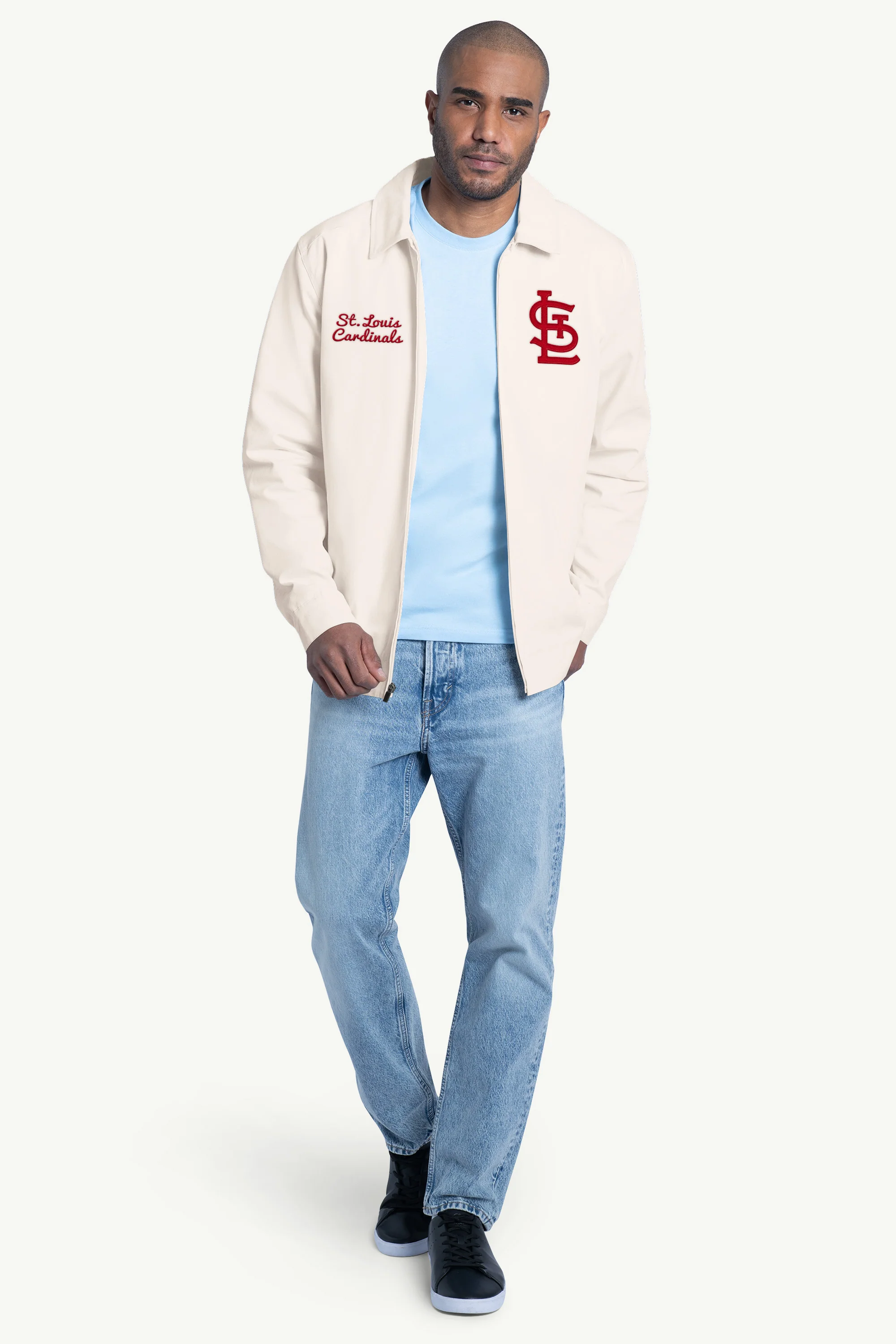 MENS ST. LOUIS CARDINALS FRANCHISE FULL ZIP JACKET - Image 3