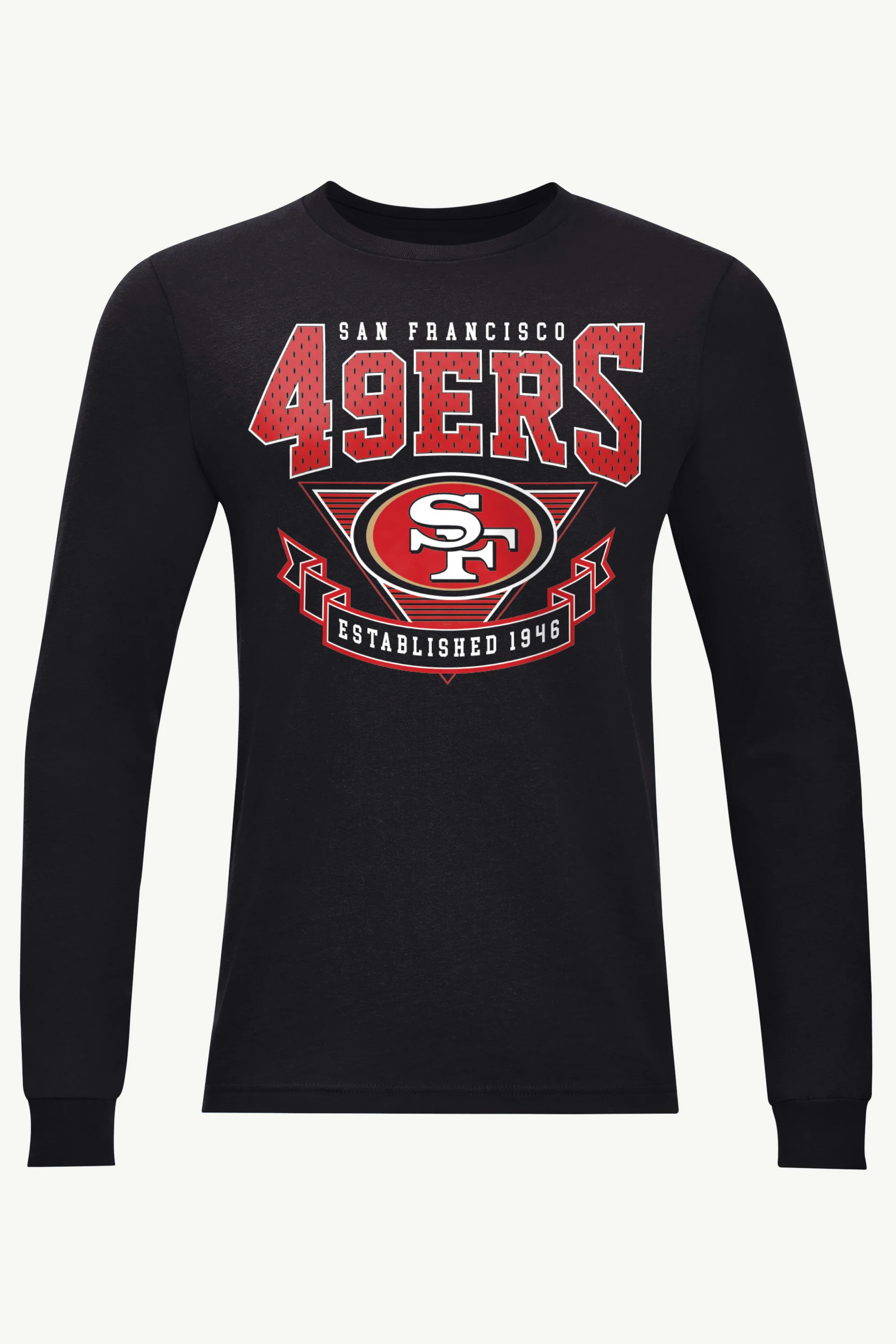 MENS SAN FRANCISCO 49ERS 80's INSPIRED LONG SLEEVE T SHIRT