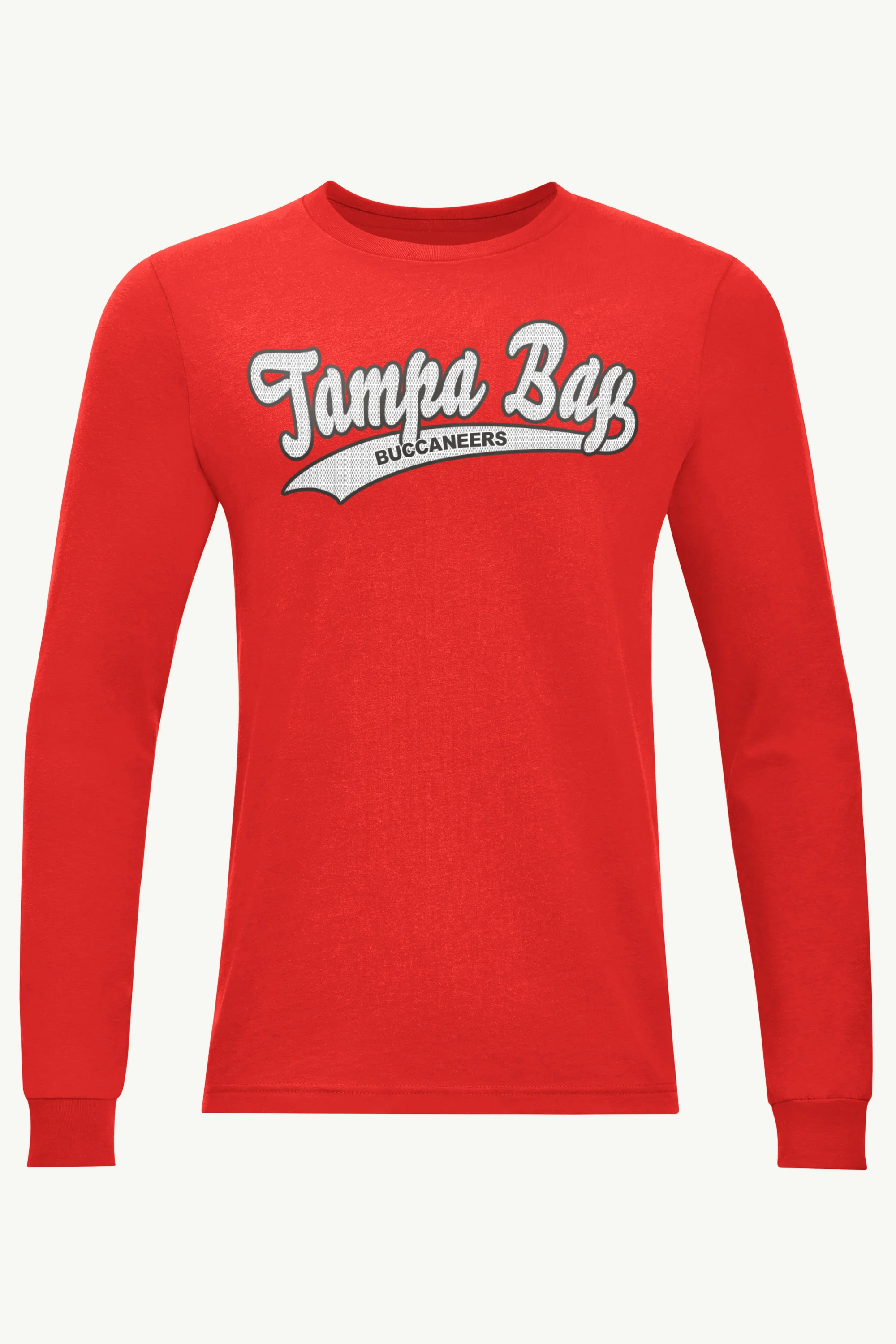 MENS TAMPA BAY BUCCANEERS TAILSWEEP LONG SLEEVE T SHIRT