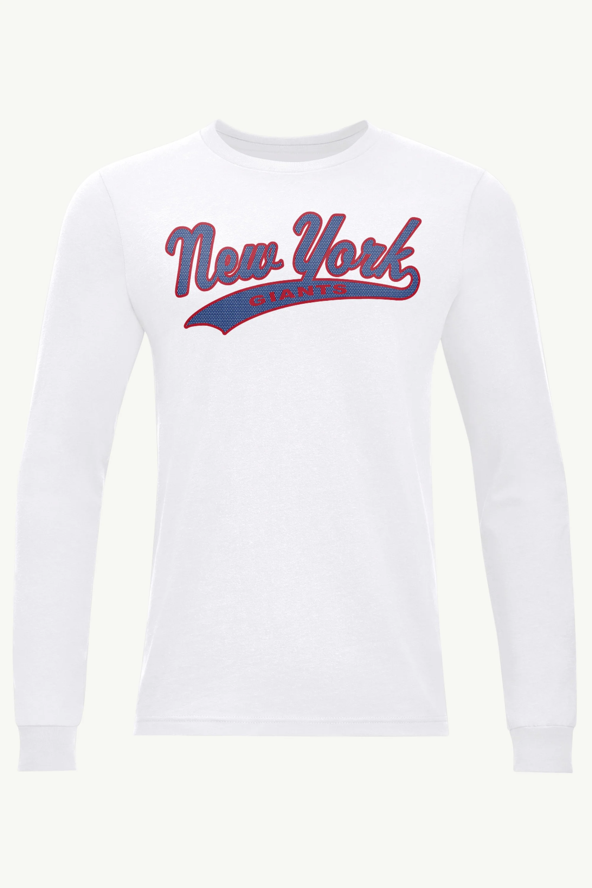 MENS NEW YORK GIANTS TAILSWEEP LONG SLEEVE T SHIRT