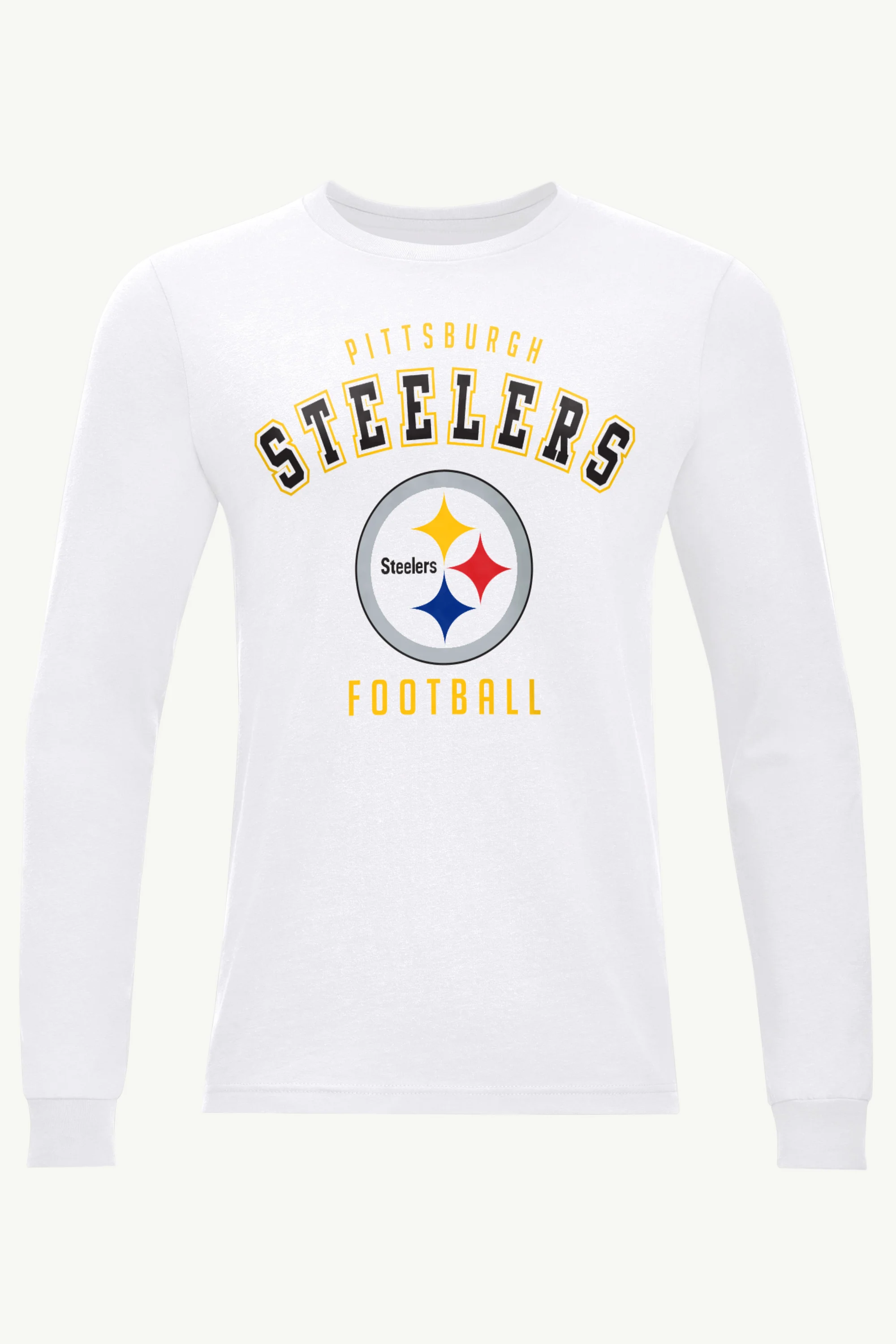 MENS PITTSBURGH STEELERS LONG SLEEVE T SHIRT