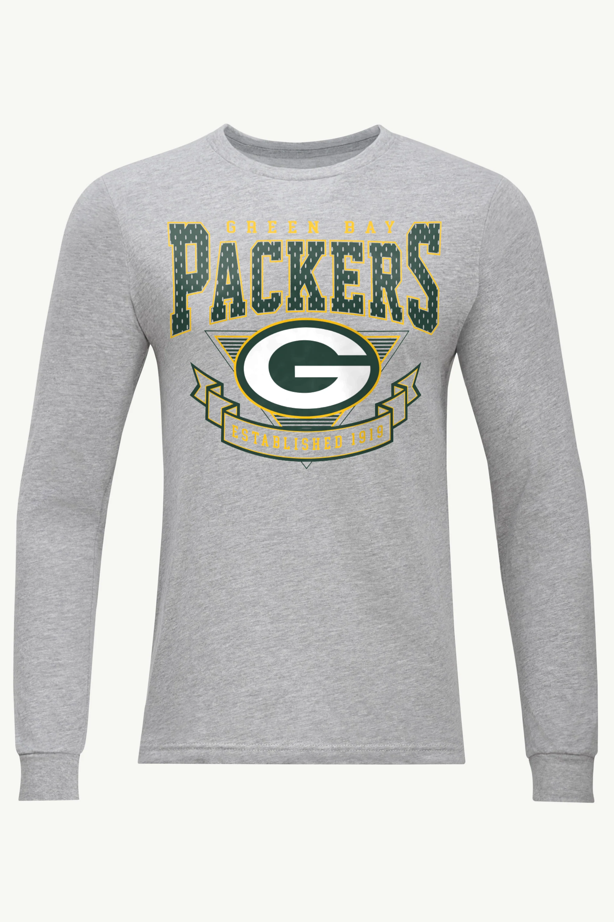 MENS GREEN BAY PACKERS 80's INSPIRED LONG SLEEVE T SHIRT