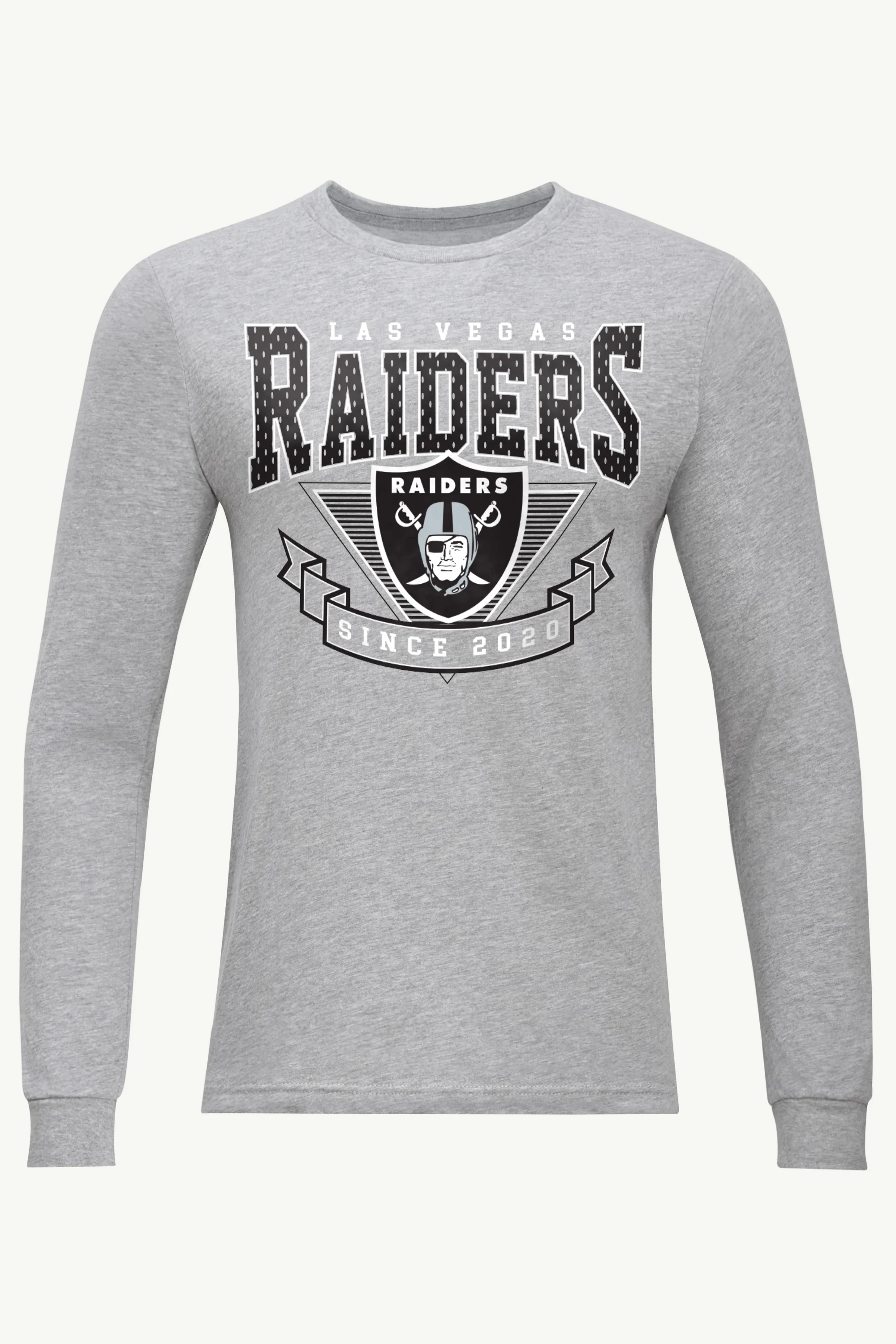 MENS LAS VEGAS RAIDERS 80's INSPIRED LONG SLEEVE T SHIRT