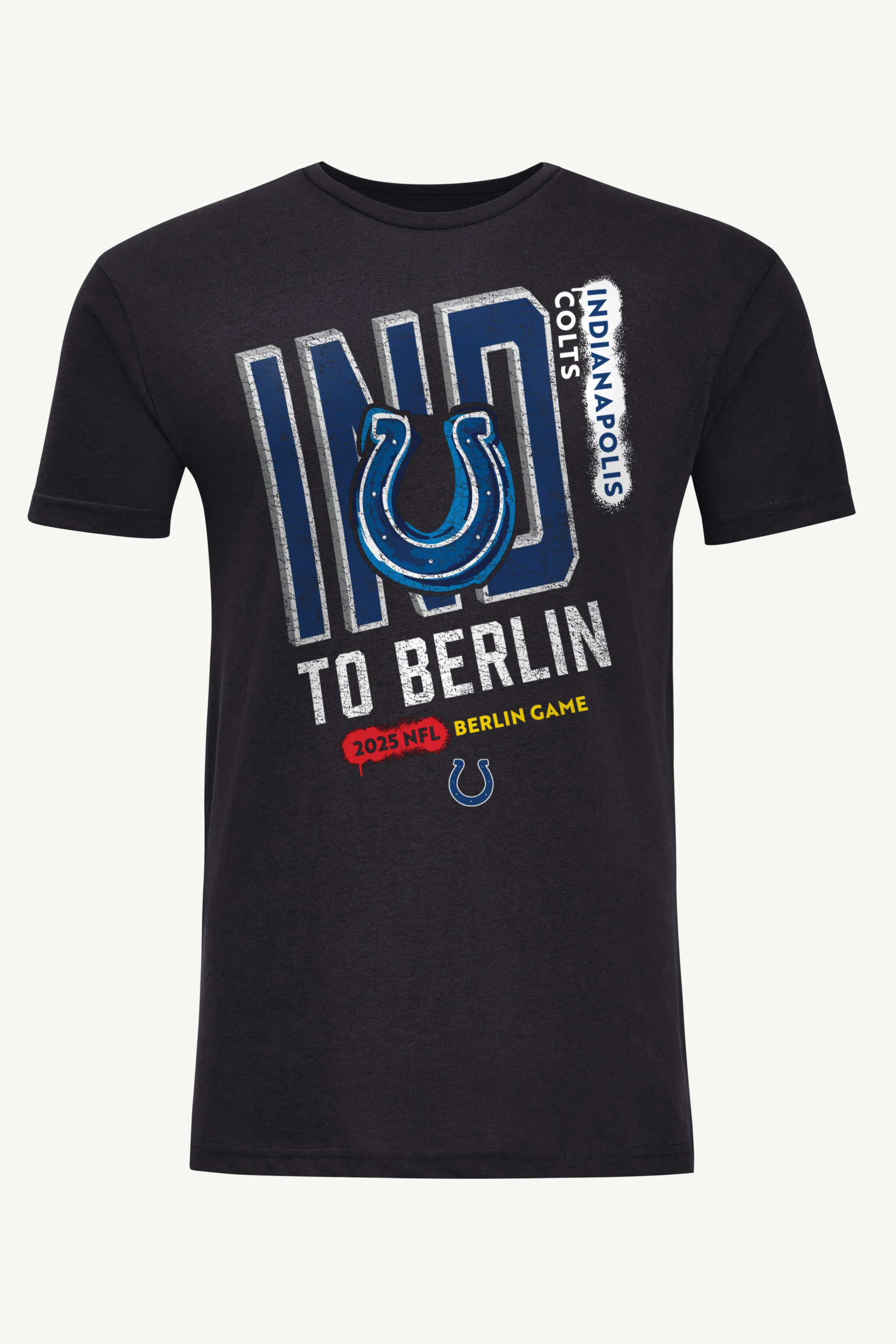 MENS INDIANAPOLIS COLTS TO BERLIN WE GO T SHIRT