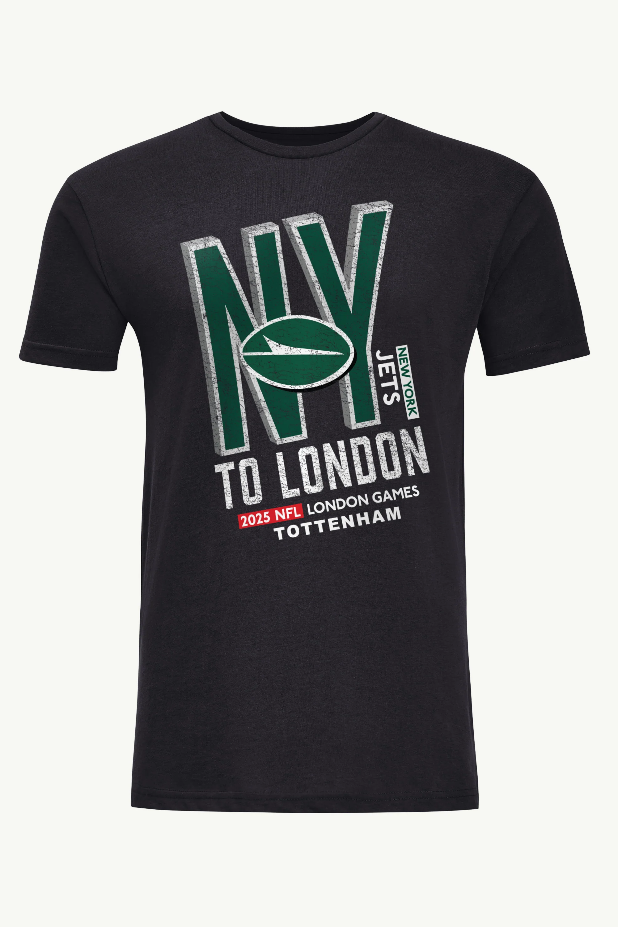 MENS NEW YORK JETS TO LONDON WE GO T SHIRT