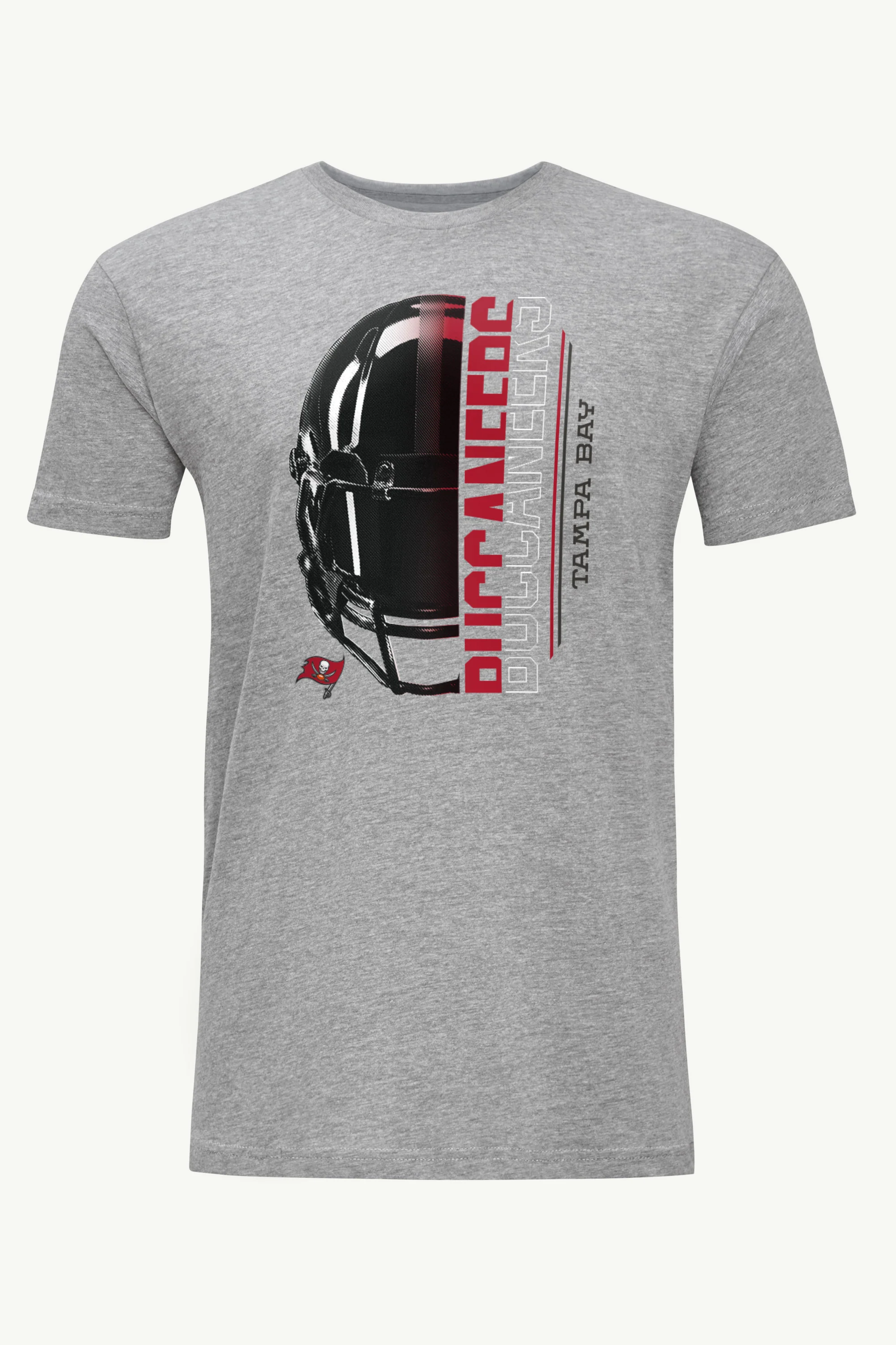 MENS TAMPA BAY BUCCANEERS HALF HELMET T SHIRT