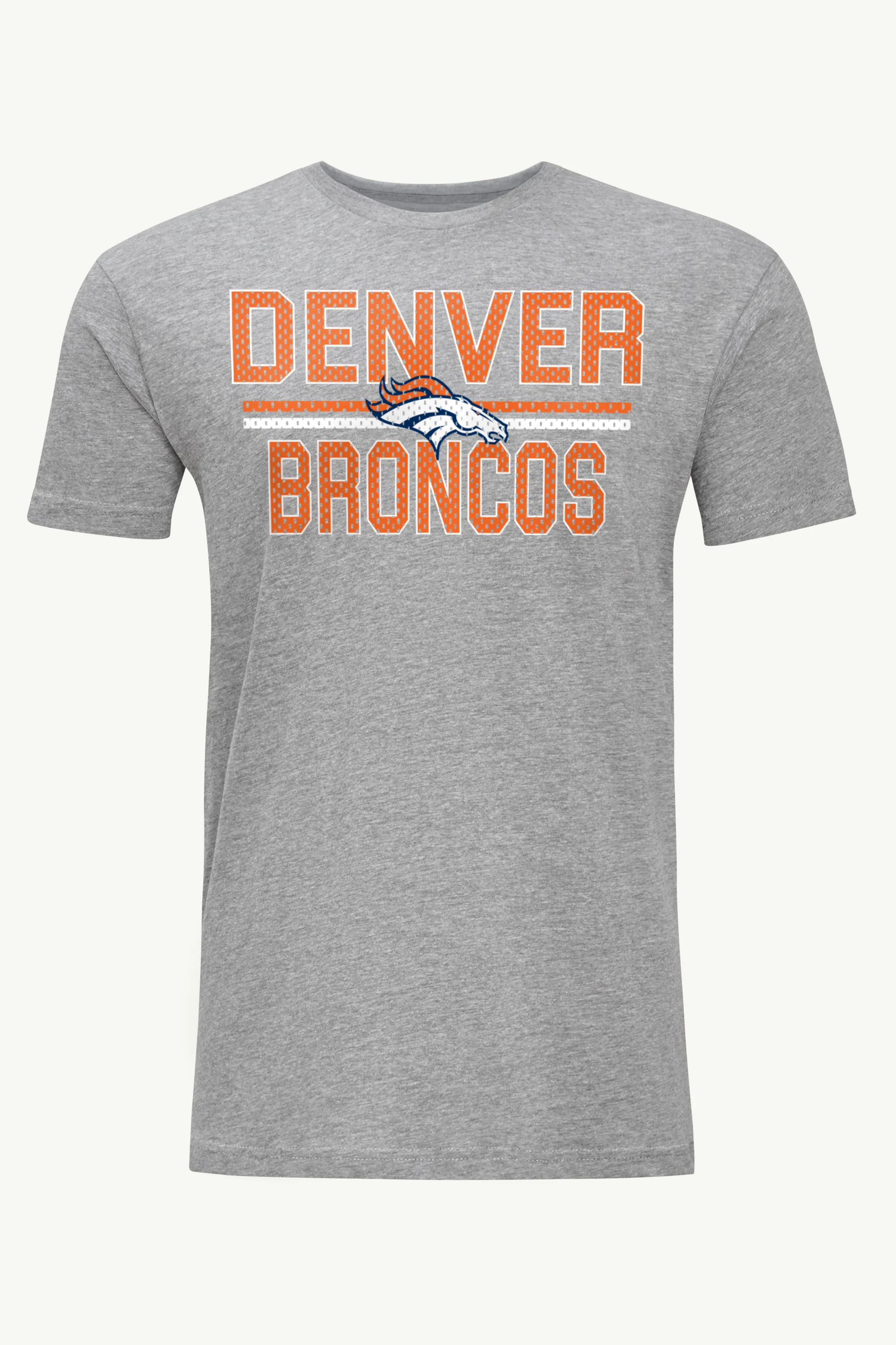 MENS DENVER BRONCOS MESH LOOK T SHIRT