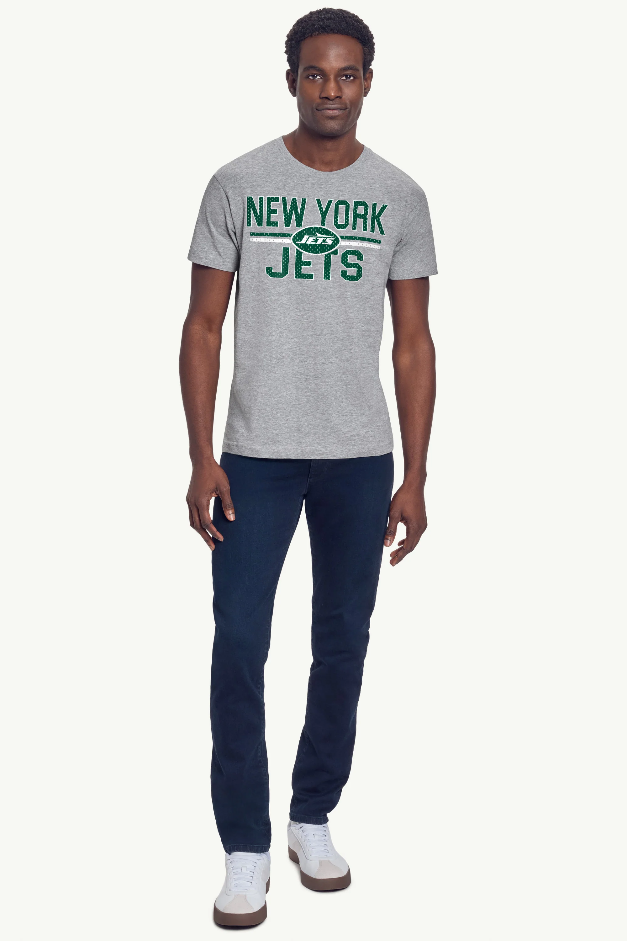 MENS NEW YORK JETS MESH LOOK T SHIRT - Image 3