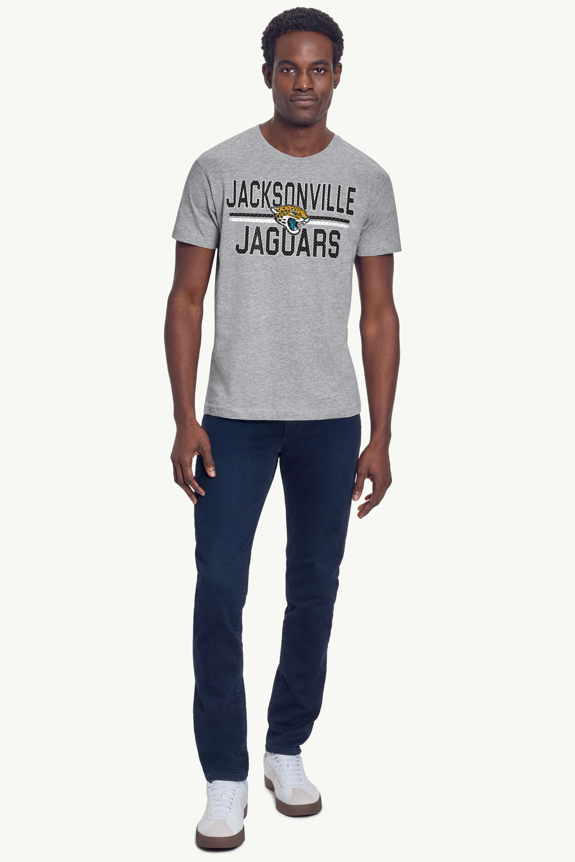 MENS JACKSONVILLE JAGUARS MESH LOOK T SHIRT - Image 3