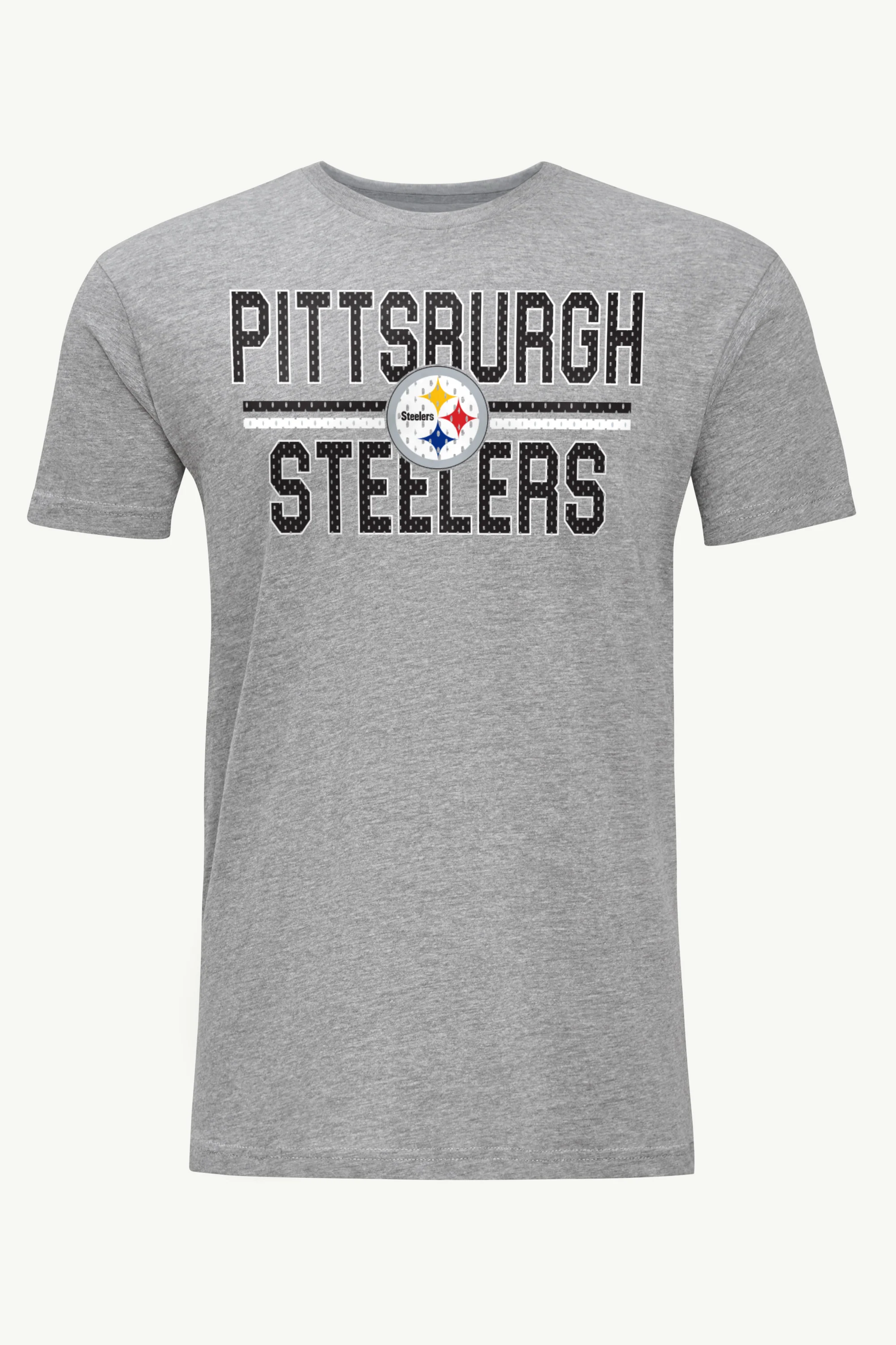 MENS PITTSBURGH STEELERS MESH LOOK T SHIRT