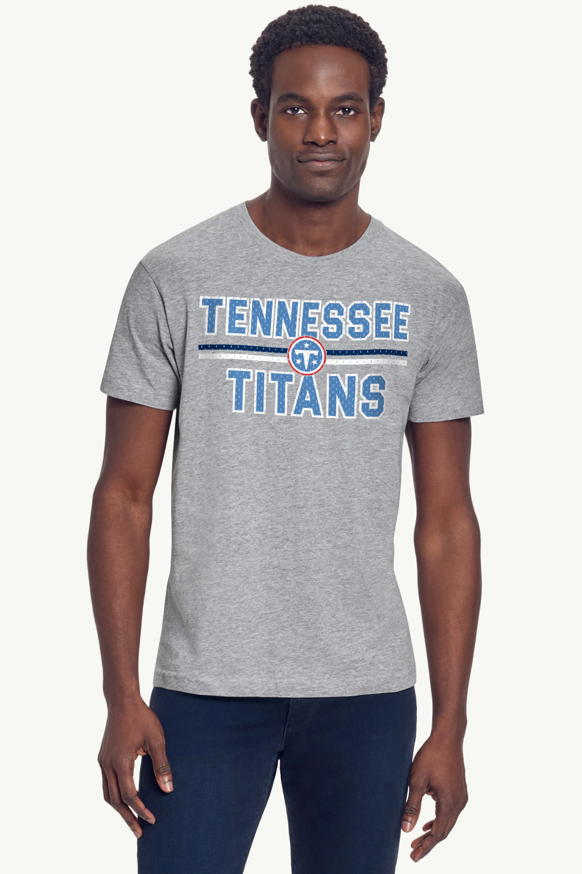MENS TENNESSEE TITANS MESH LOOK T SHIRT - Image 3