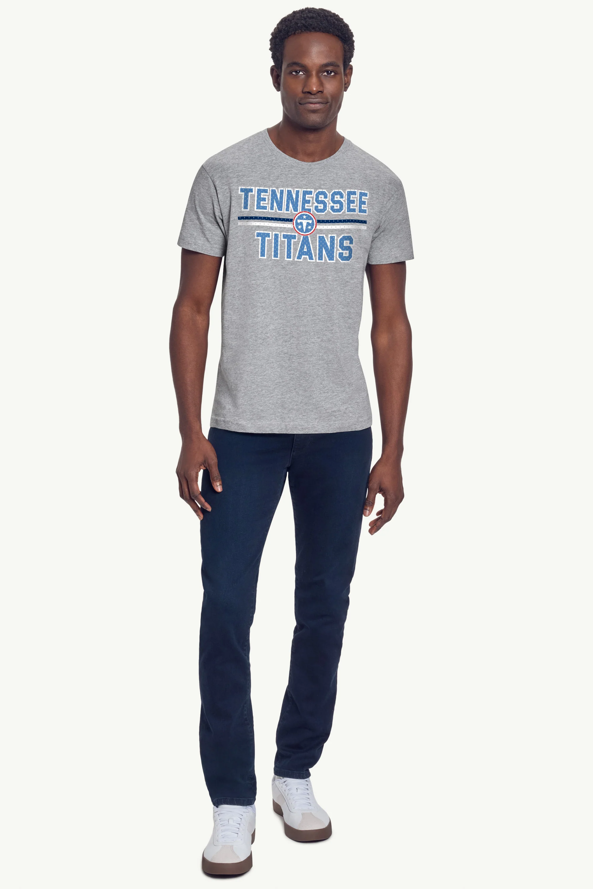 MENS TENNESSEE TITANS MESH LOOK T SHIRT - Image 4