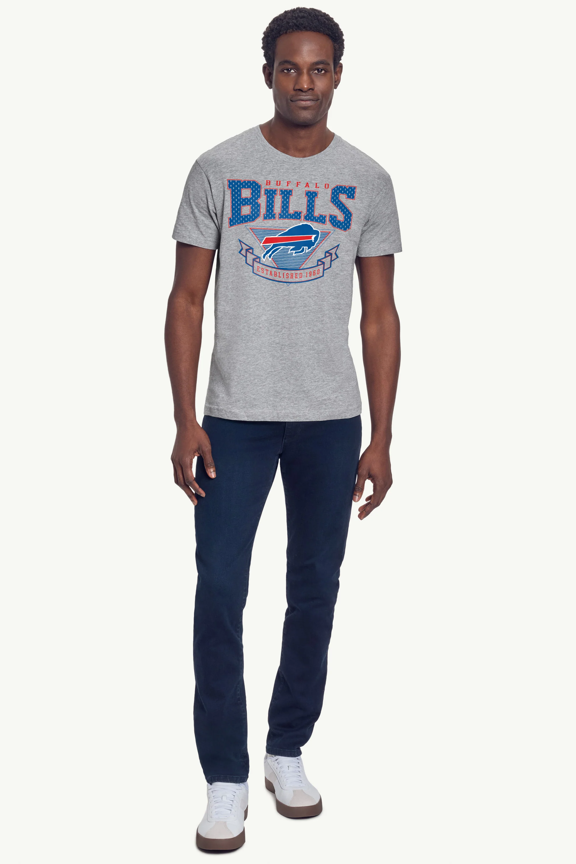 MENS BUFFALO BILLS 80's INSPIRED T SHIRT - Image 3