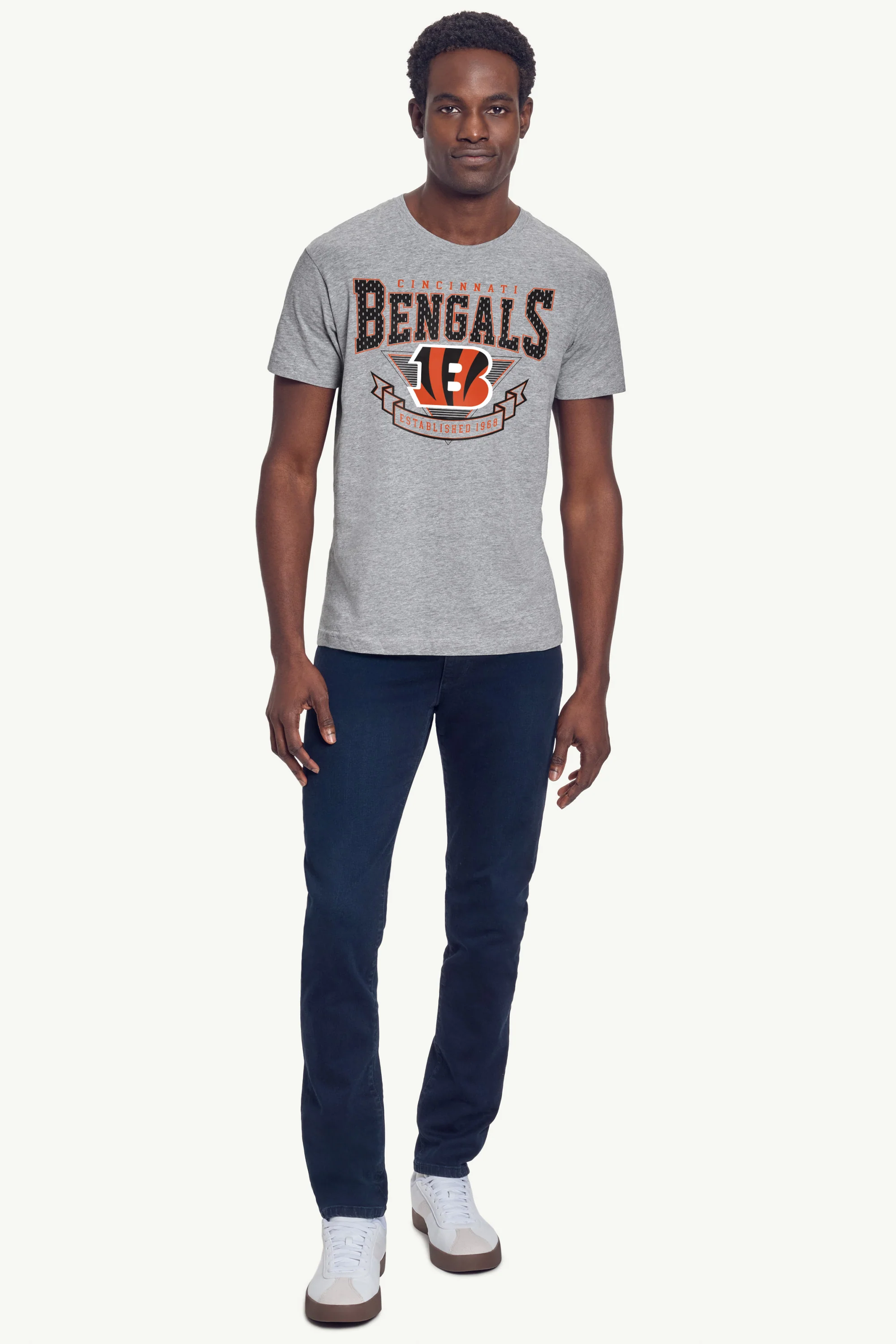 MENS CINCINATTI BENGALS 80's INSPIRED T SHIRT - Image 3