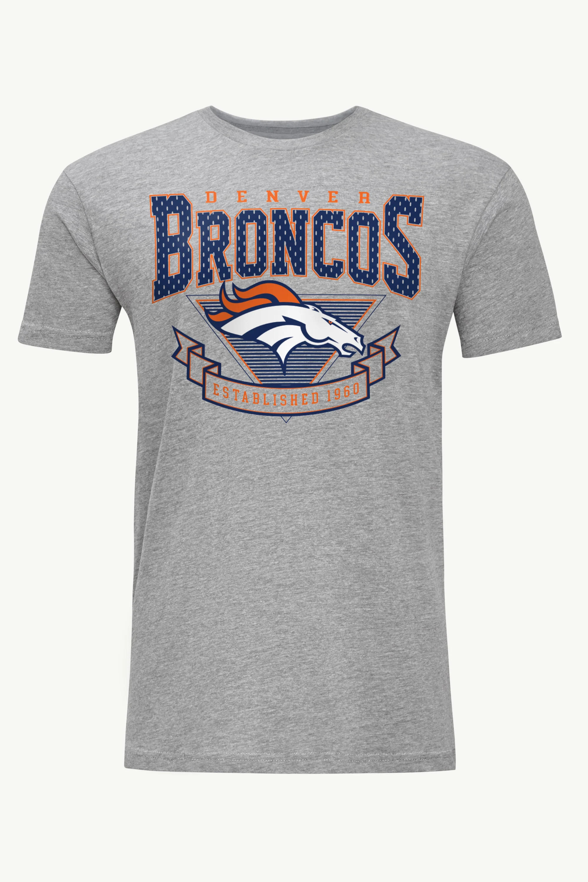 MENS DENVER BRONCOS 80's INSPIRED T SHIRT