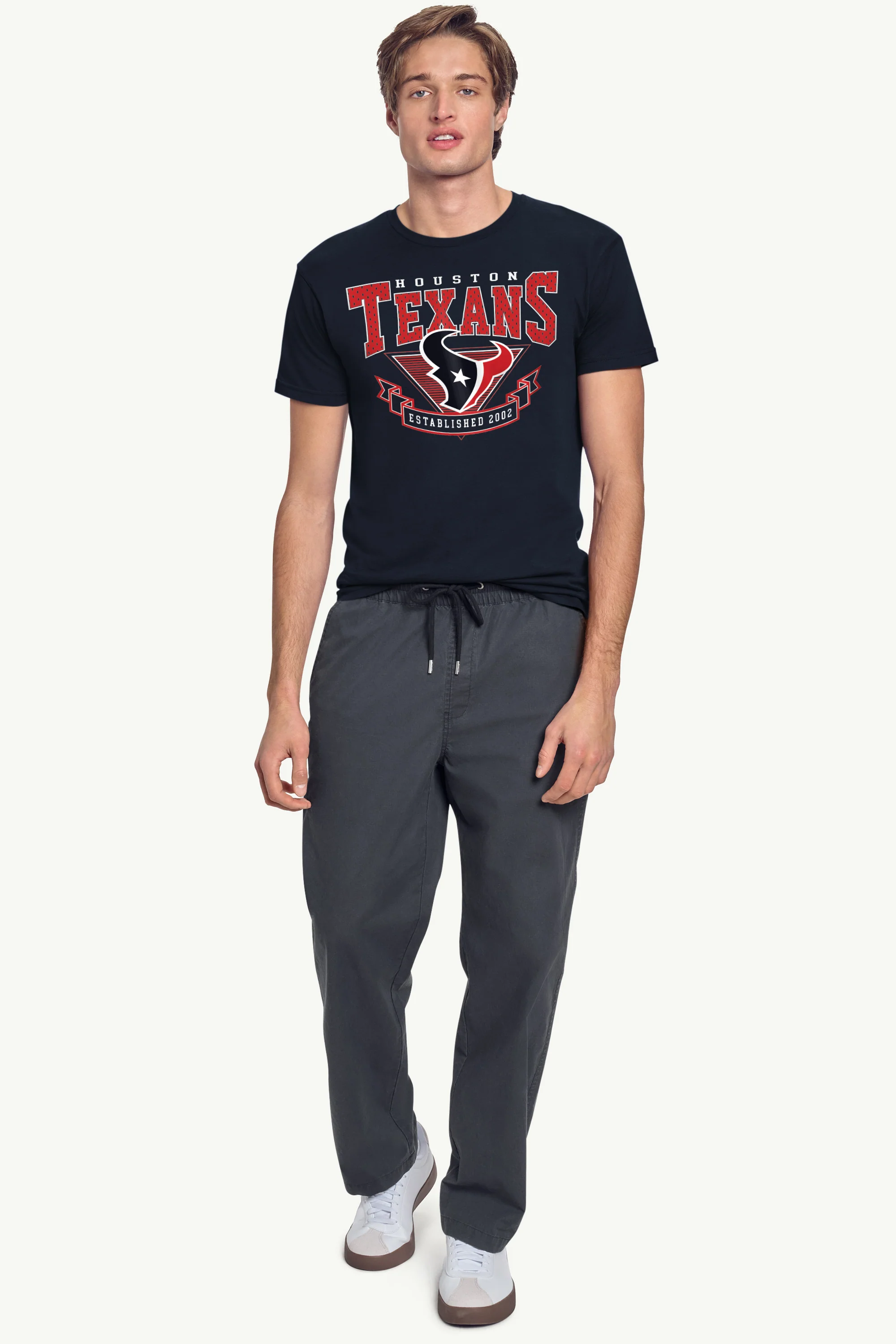 MENS HOUSTON TEXANS 80's INSPIRED T SHIRT - Image 3