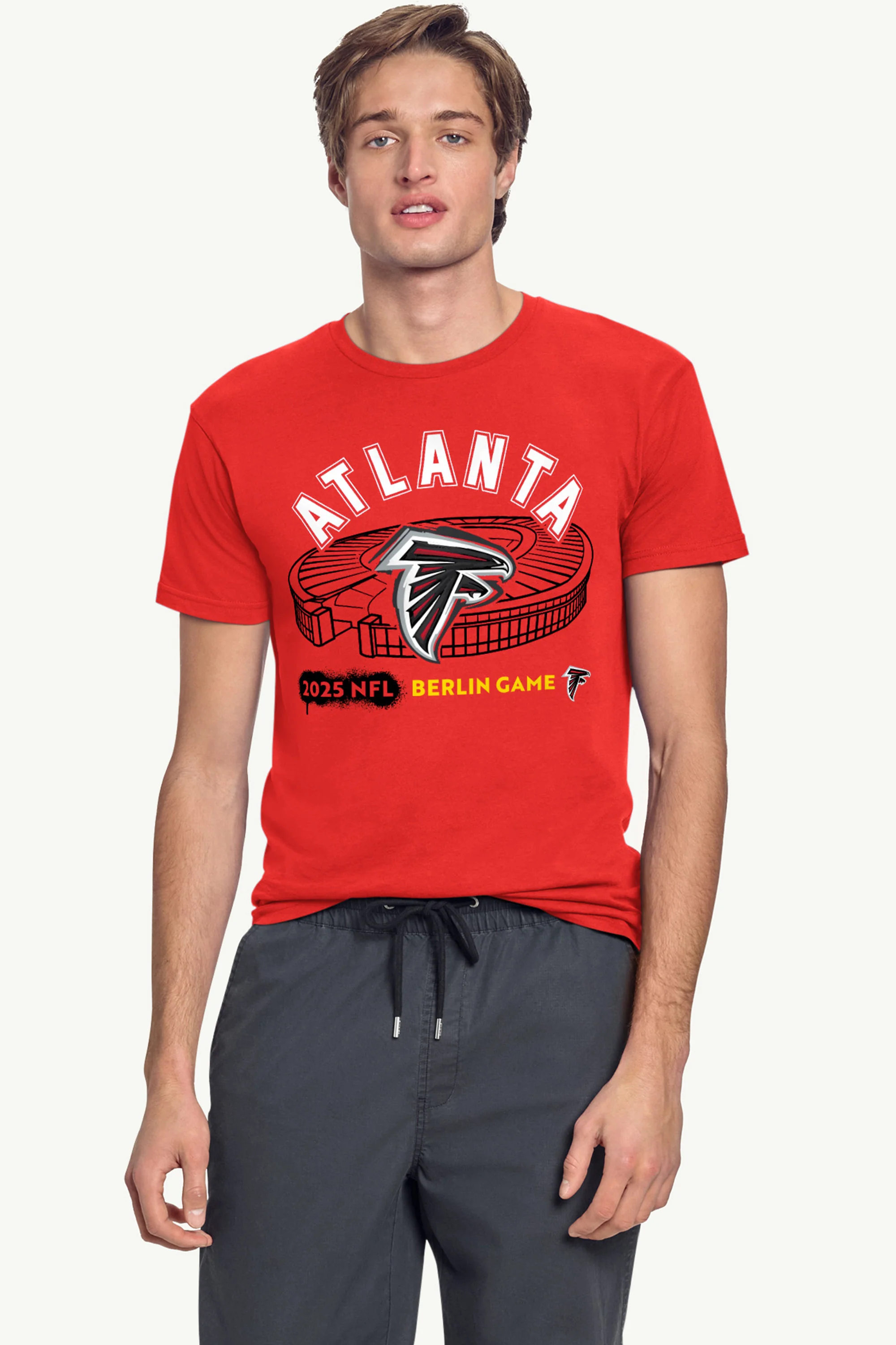 MENS ATLANTA FALCONS OLYMPIA STADIUM T SHIRT - Image 2