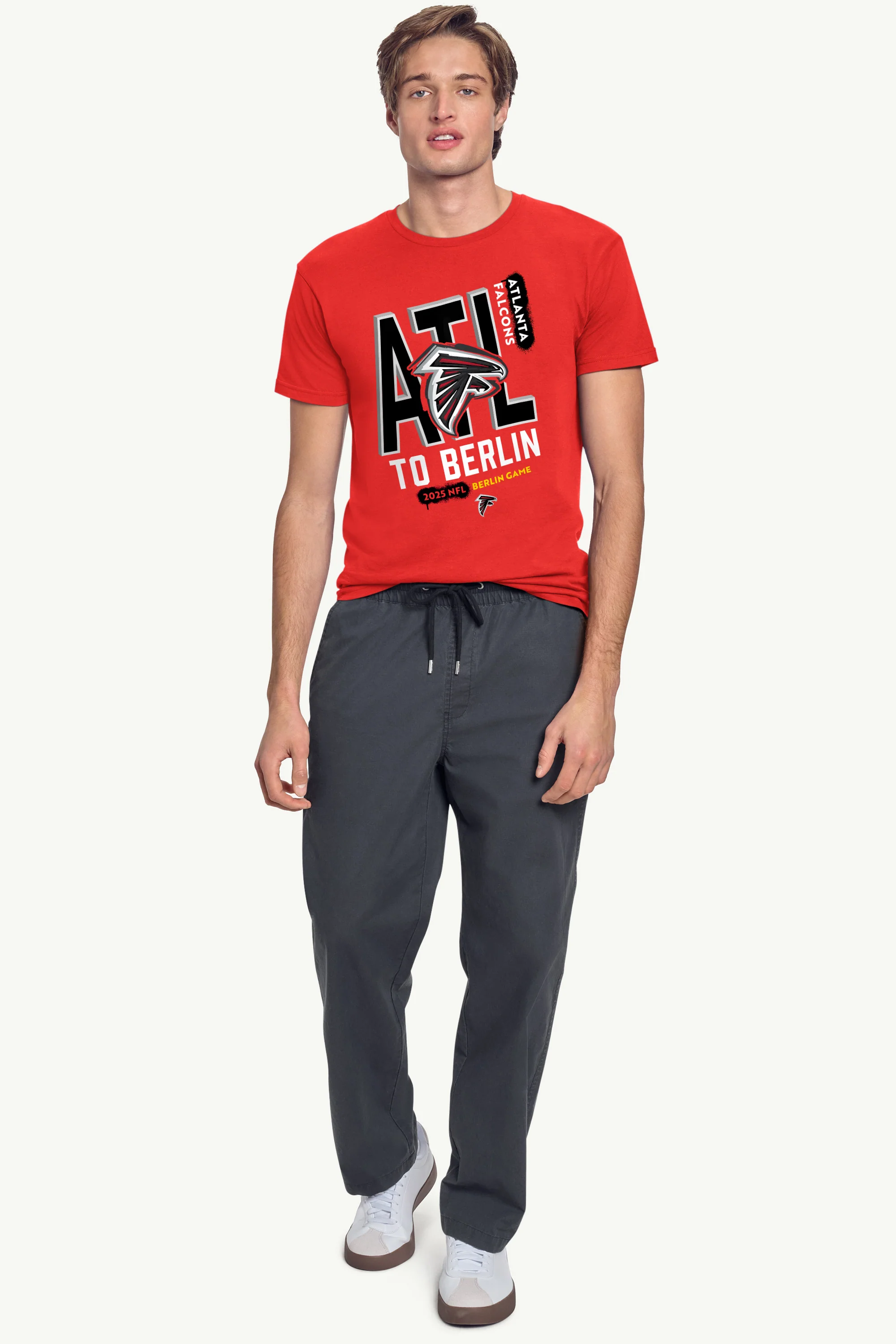 MENS ATLANTA FALCONS TO BERLIN WE GO T SHIRT - Image 3