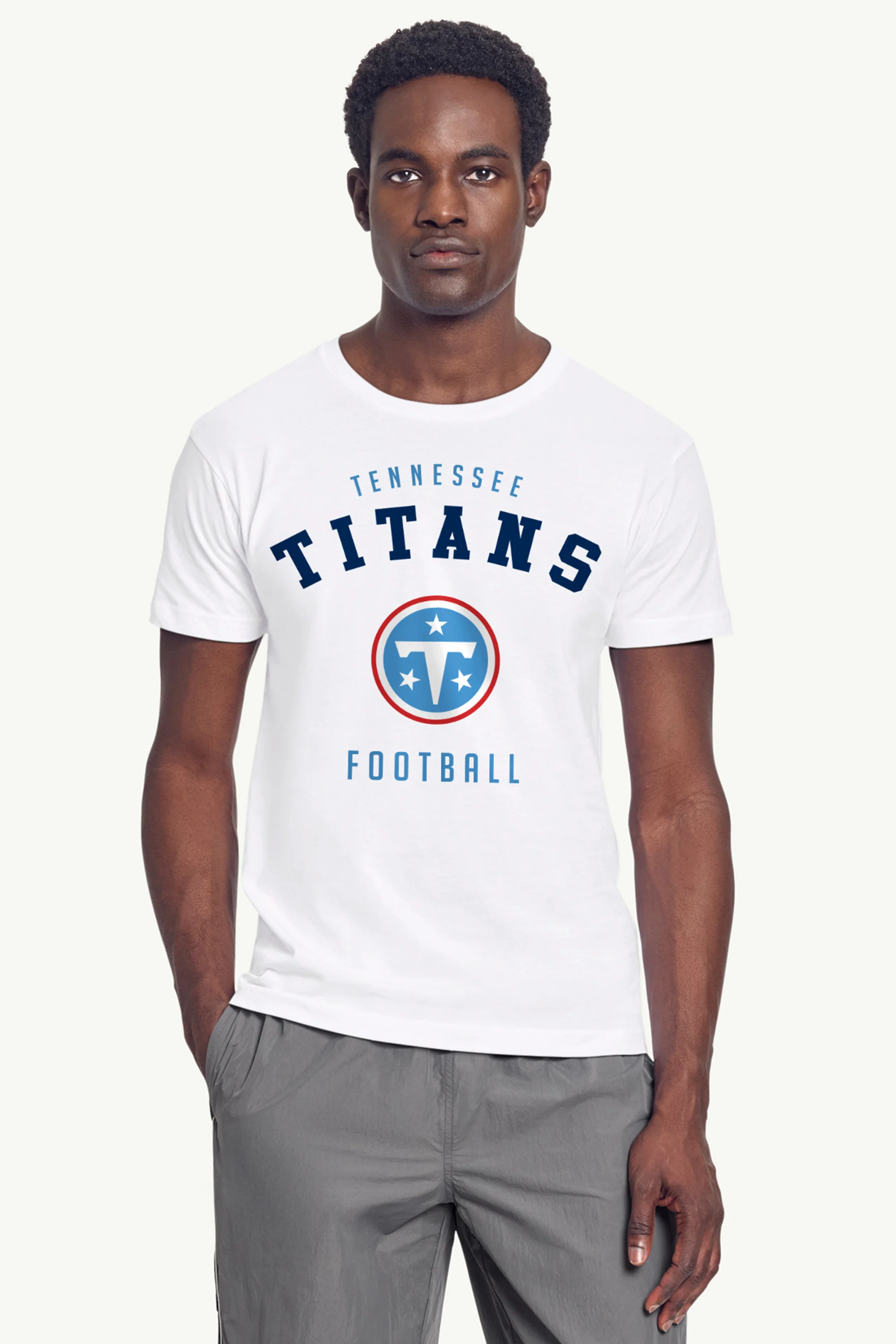 MENS TENNESSEE TITANS TEAM SHORT SLEEVE T SHIRT - Image 3