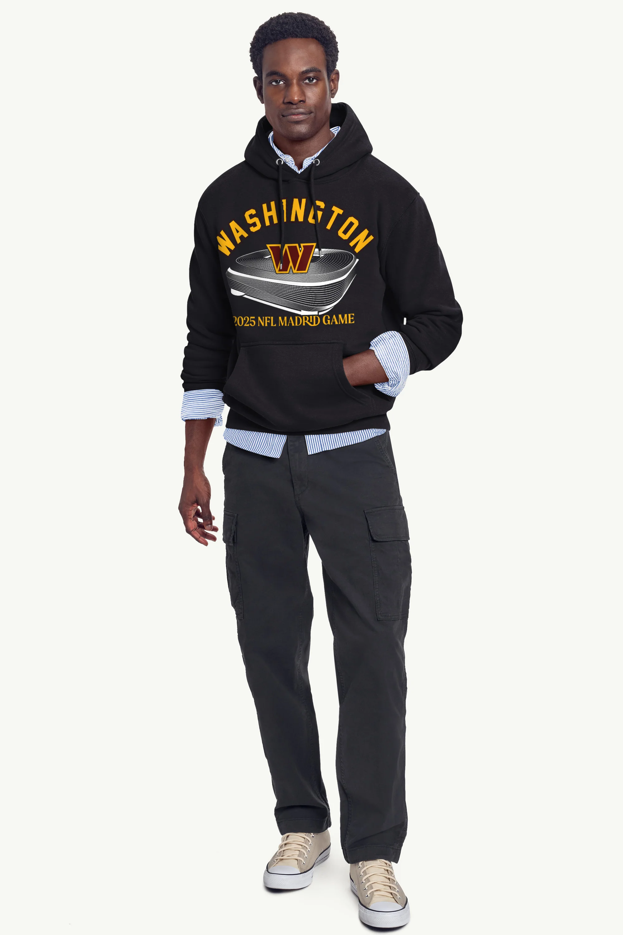 MENS WASHINGTON COMMANDERS BERNABEAU STADIUM HOODIE - Image 3
