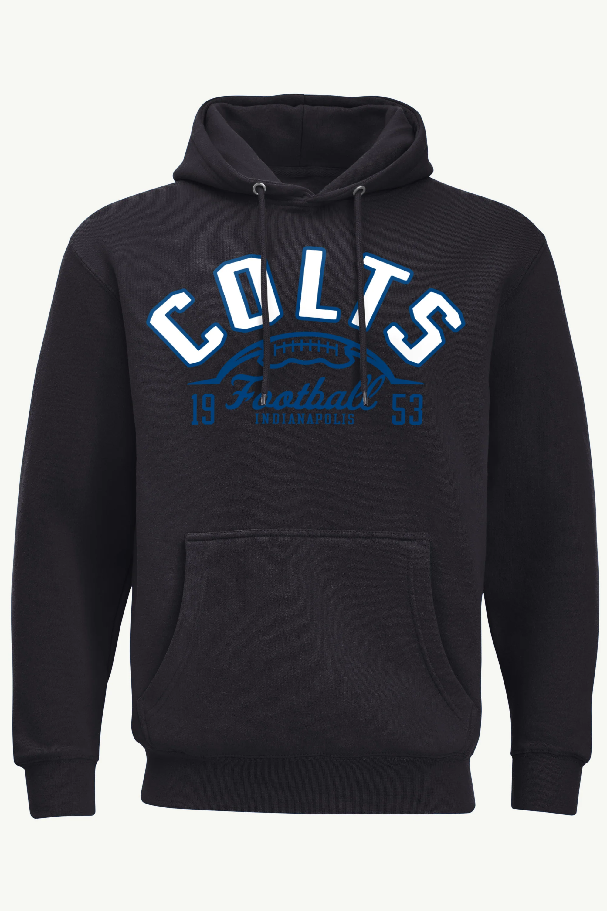 MENS INDIANAPOLIS COLTS HALF BALL HOODIE