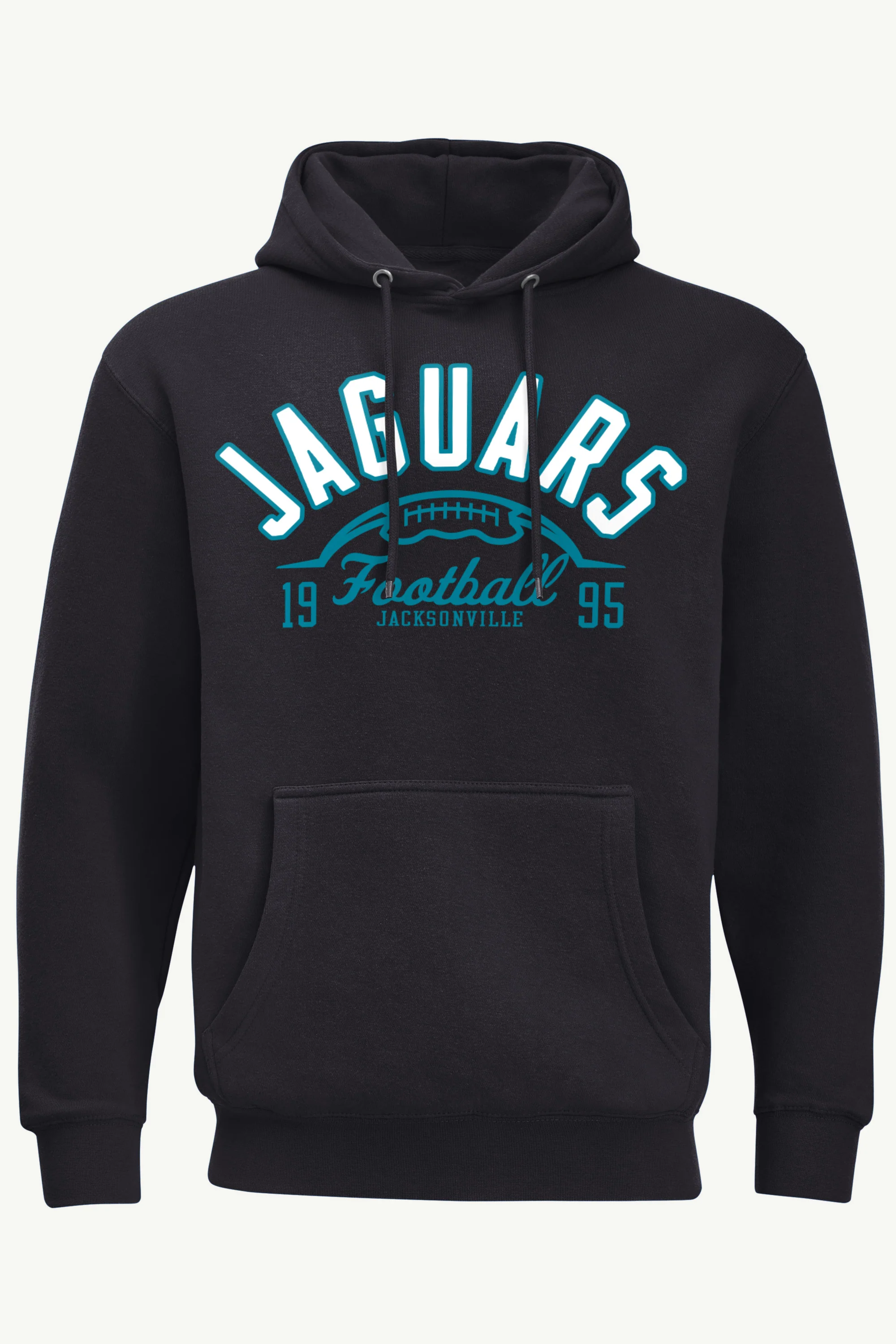 MENS JACKSONVILLE JAGUARS HALF BALL HOODIE