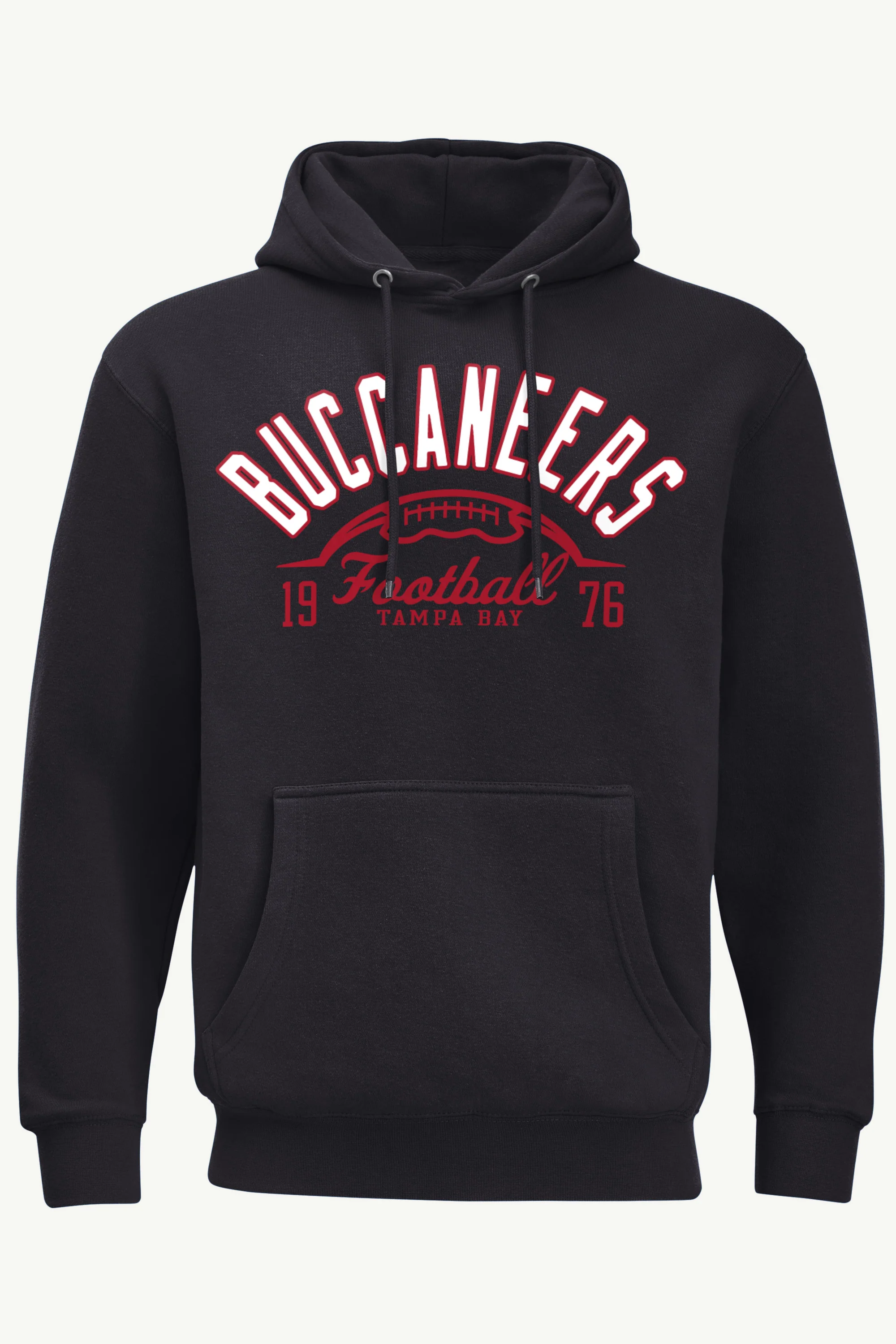 MENS TAMPA BAY BUCCANEERS HALF BALL HOODIE