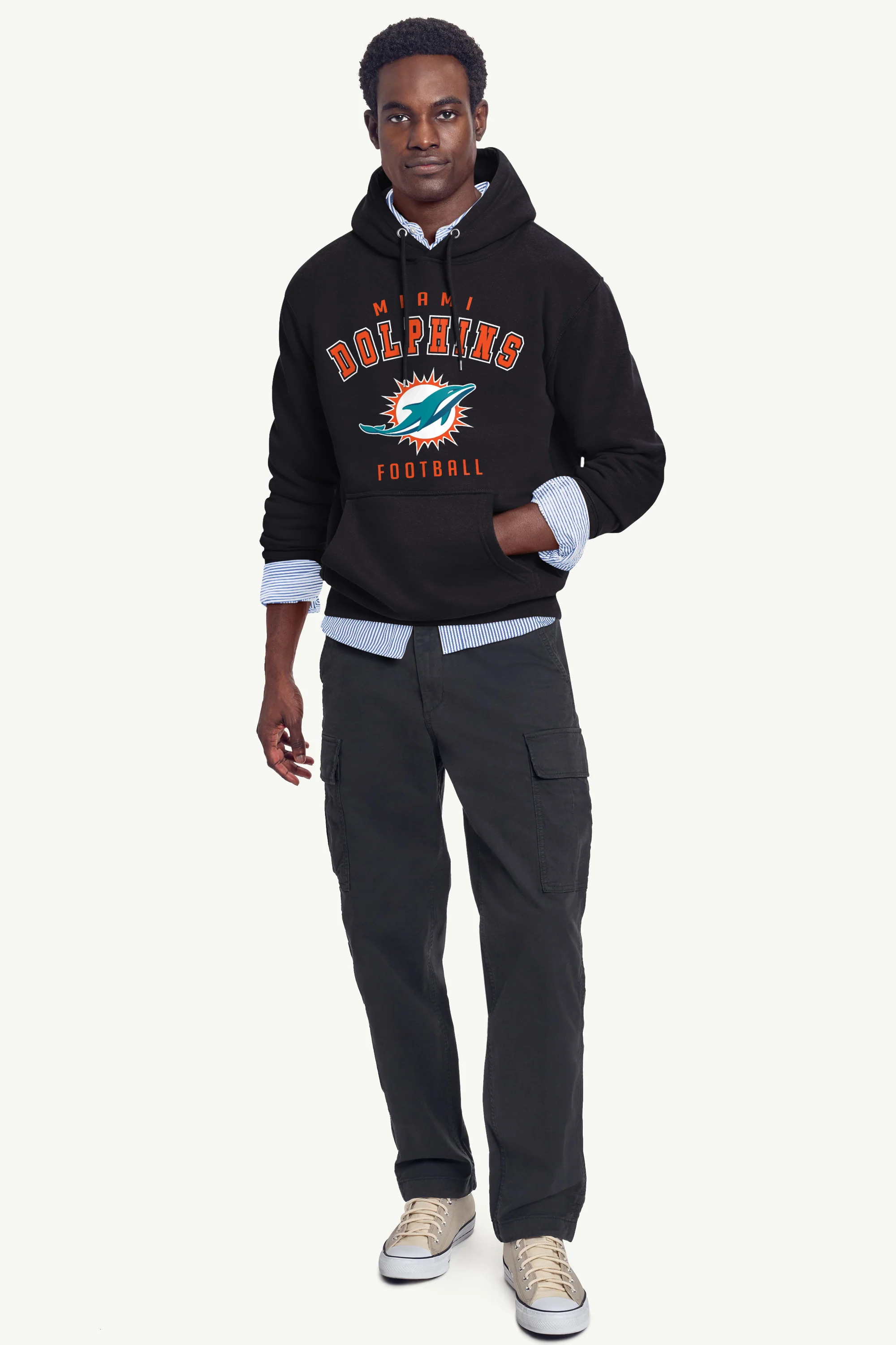 MENS MIAMI DOLPHINS HOODIE - Image 3
