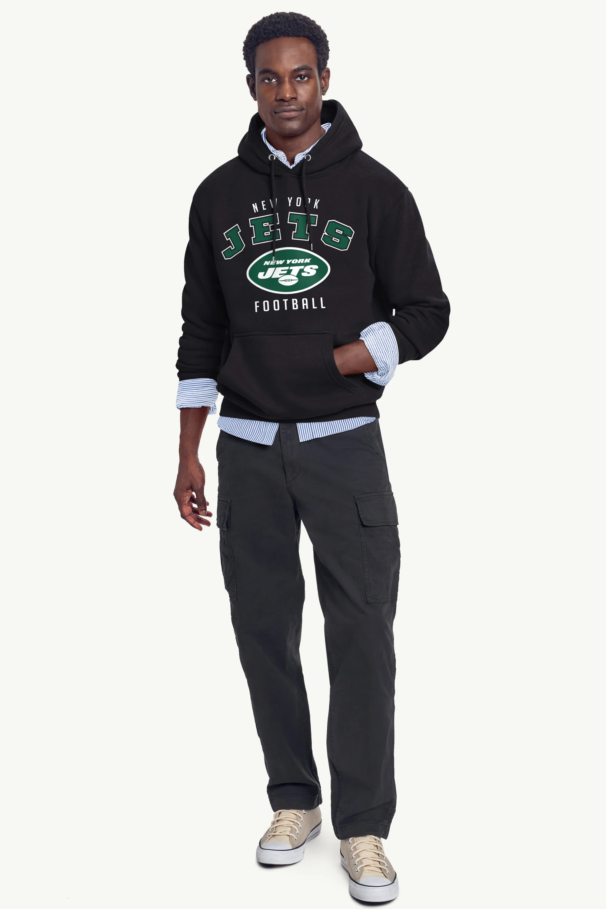 MENS NEW YORK JETS HOODIE - Image 3