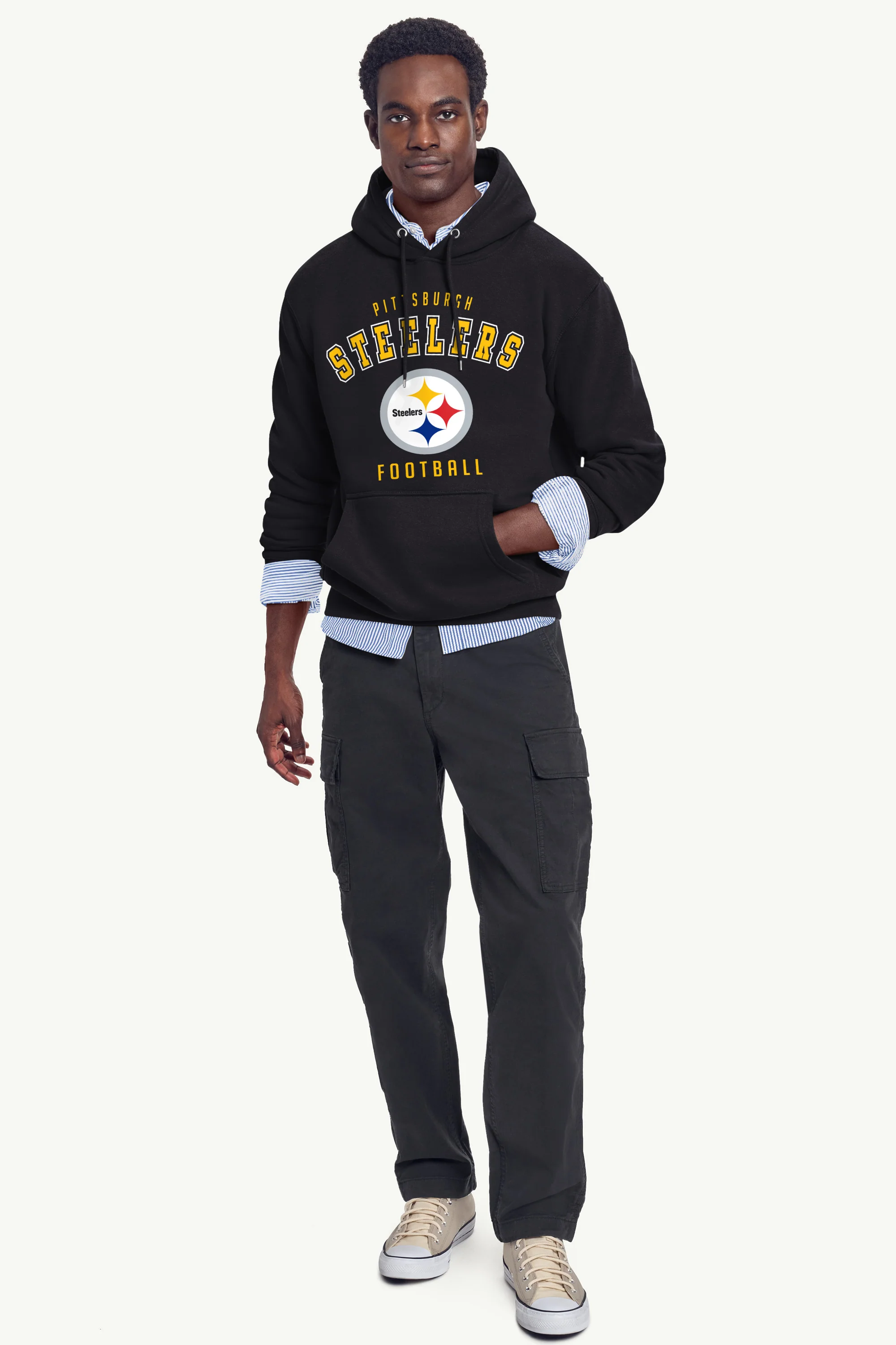 MENS PITTSBURGH STEELERS HOODIE - Image 3