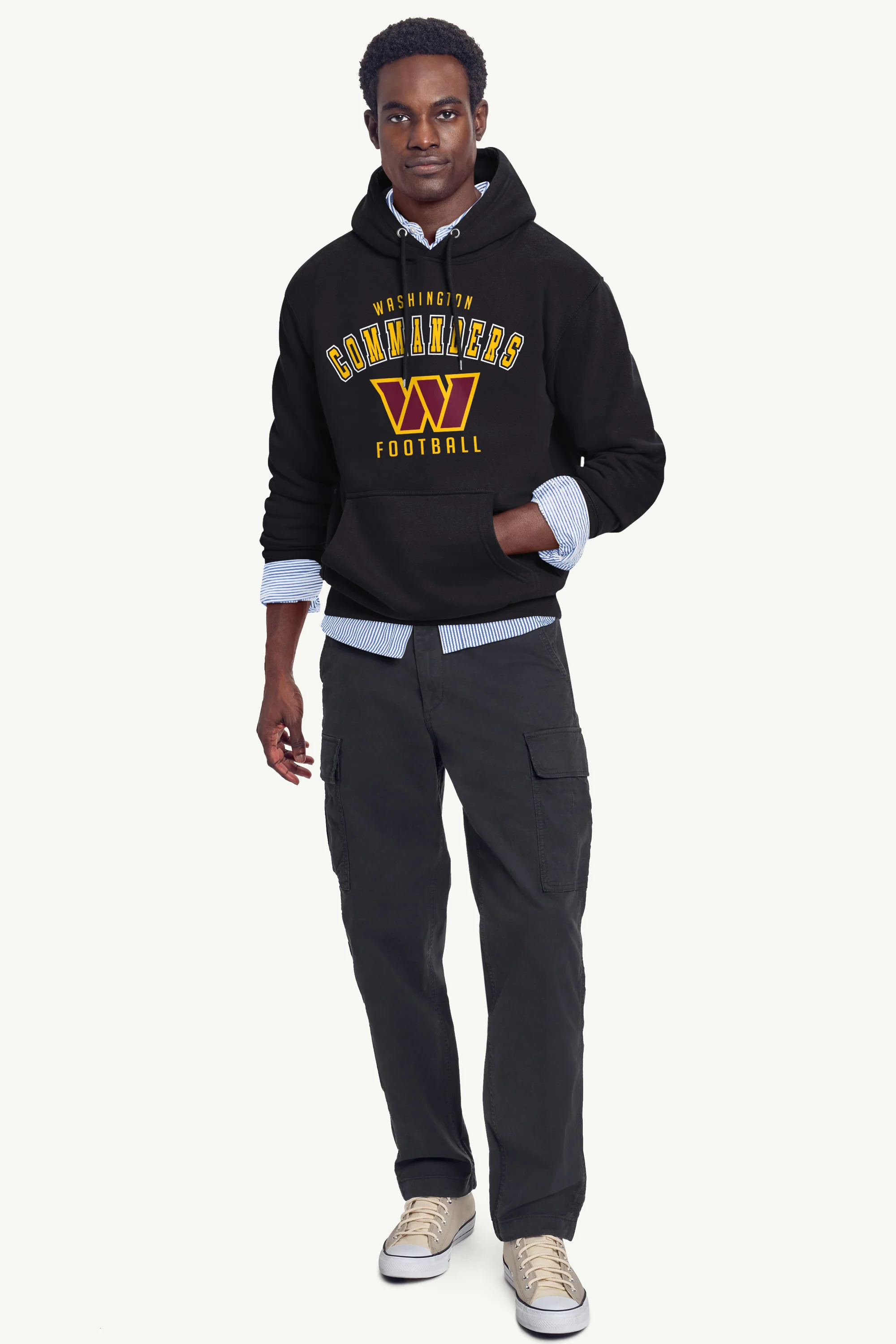 MENS WASHINGTON COMMANDERS HOODIE - Image 3