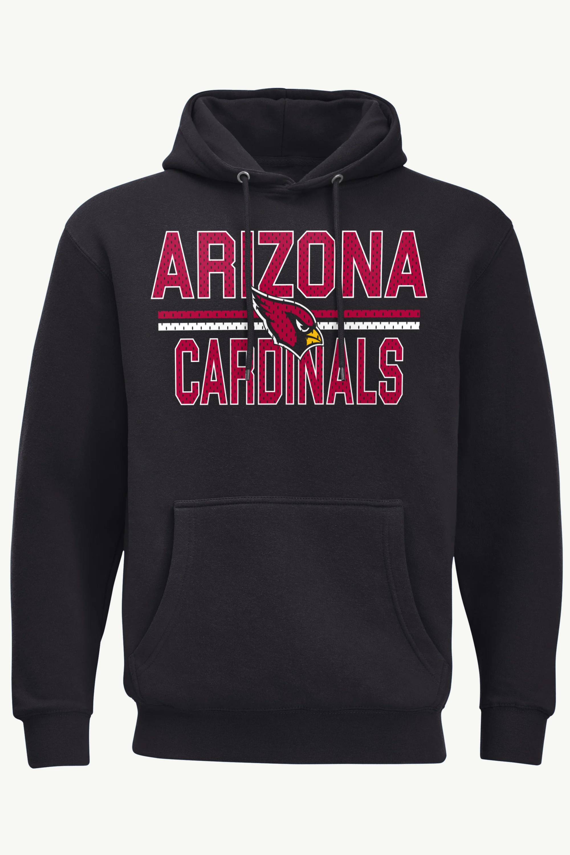 MENS ARIZONA CARDINALS MESH LOOK HOODIE