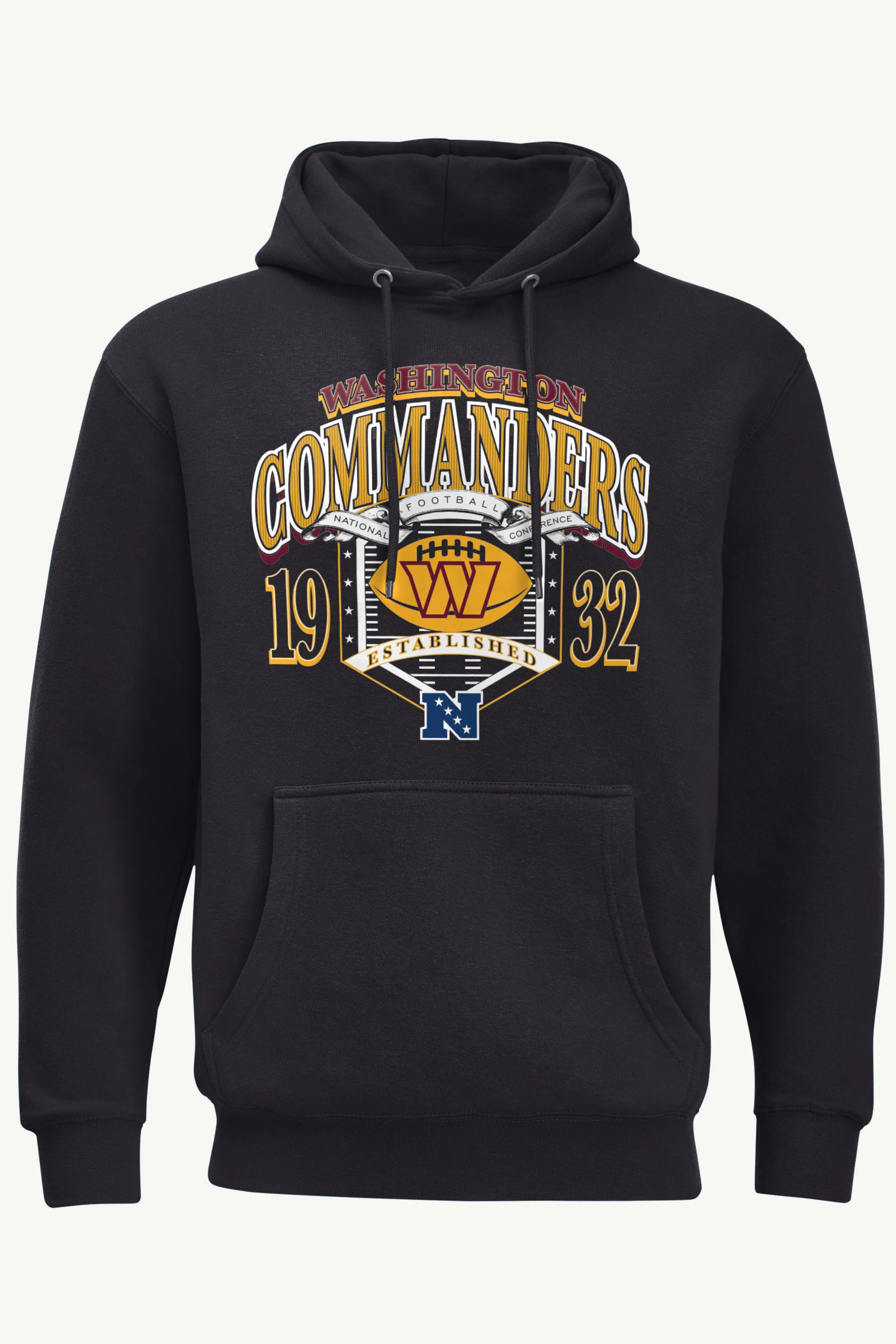 MENS WASHINGTON COMMANDERS 80 INSPIRED FIELD HOODIE
