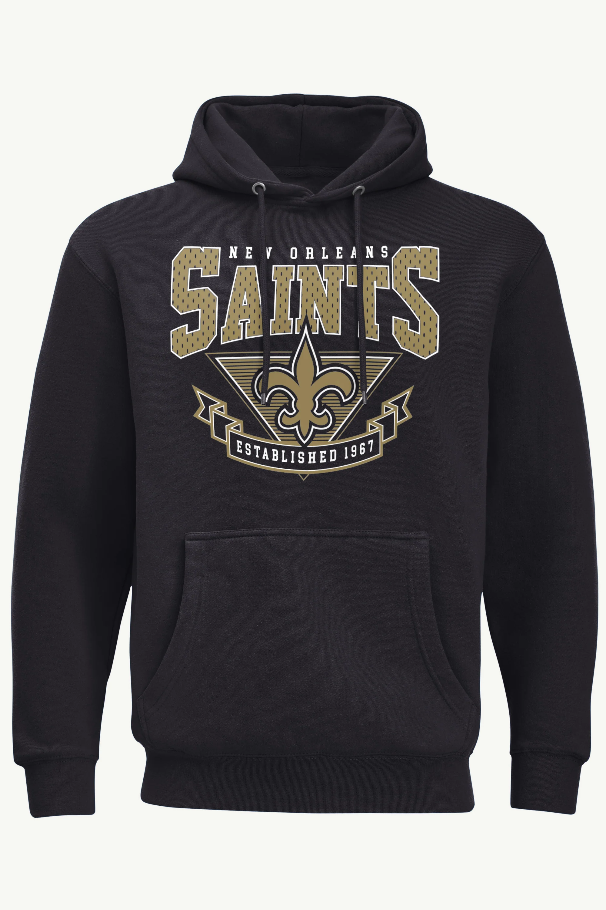 MENS NEW ORLEANS SAINTS 80's INSPIRED HOODIE