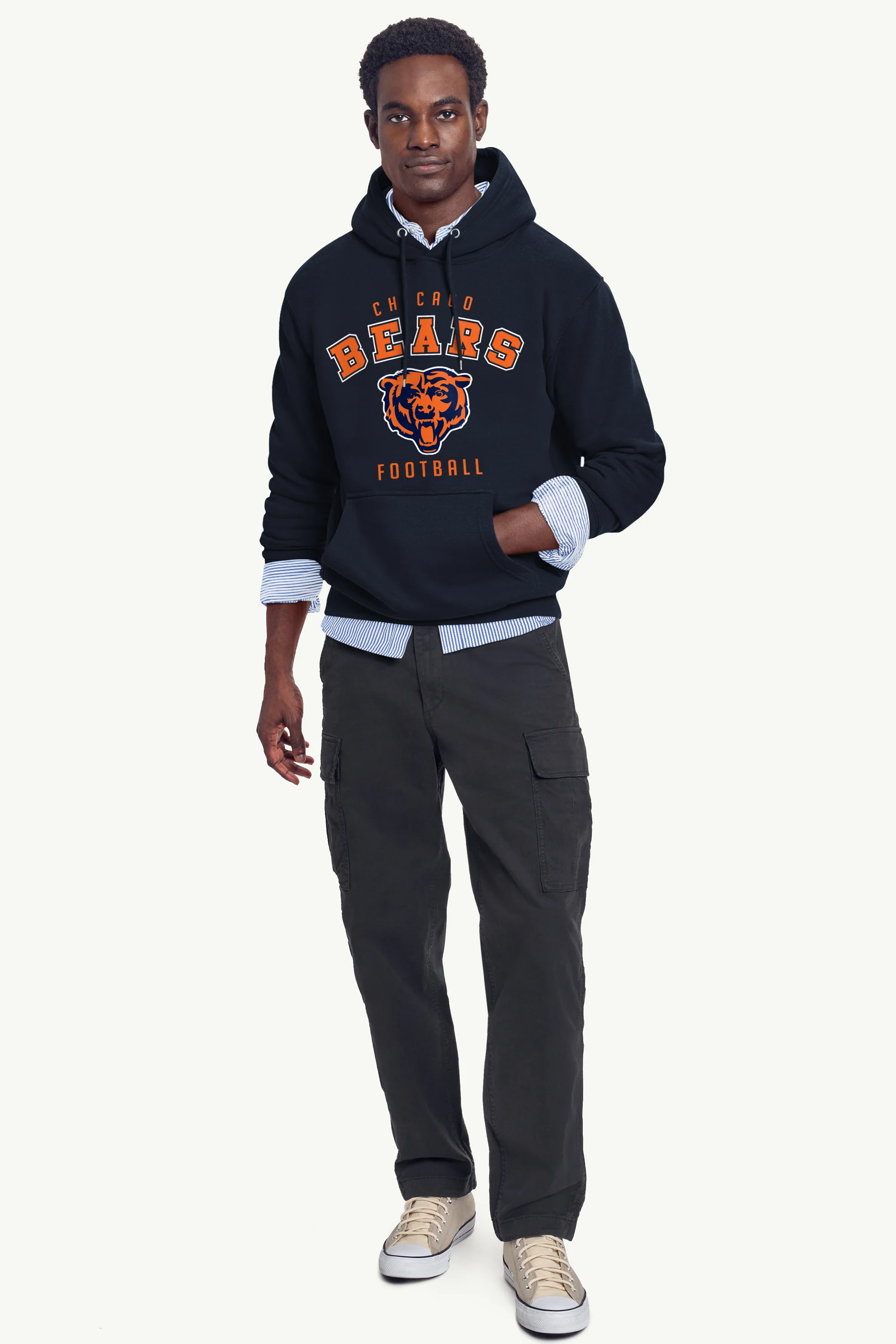 MENS CHICAGO BEARS HOODIE - Image 3