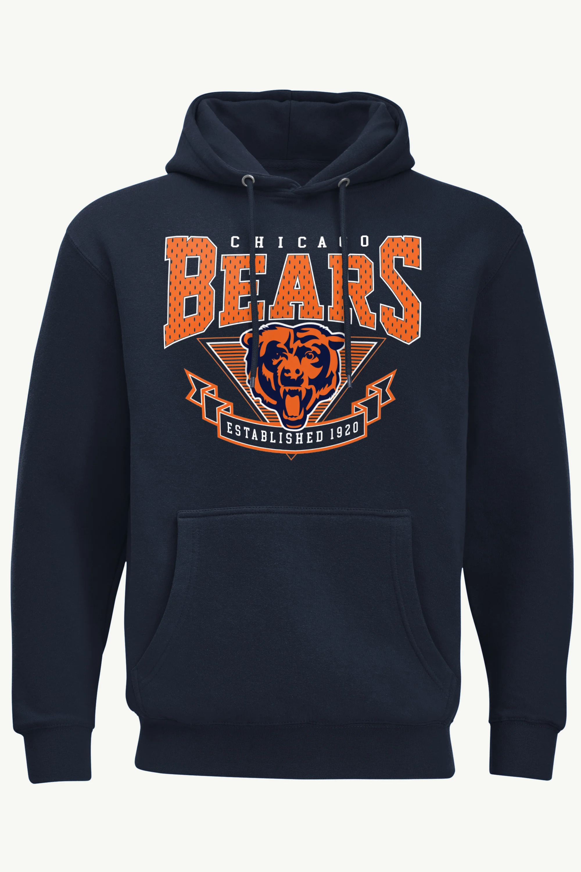 MENS CHICAGO BEARS 80's INSPIRED HOODIE