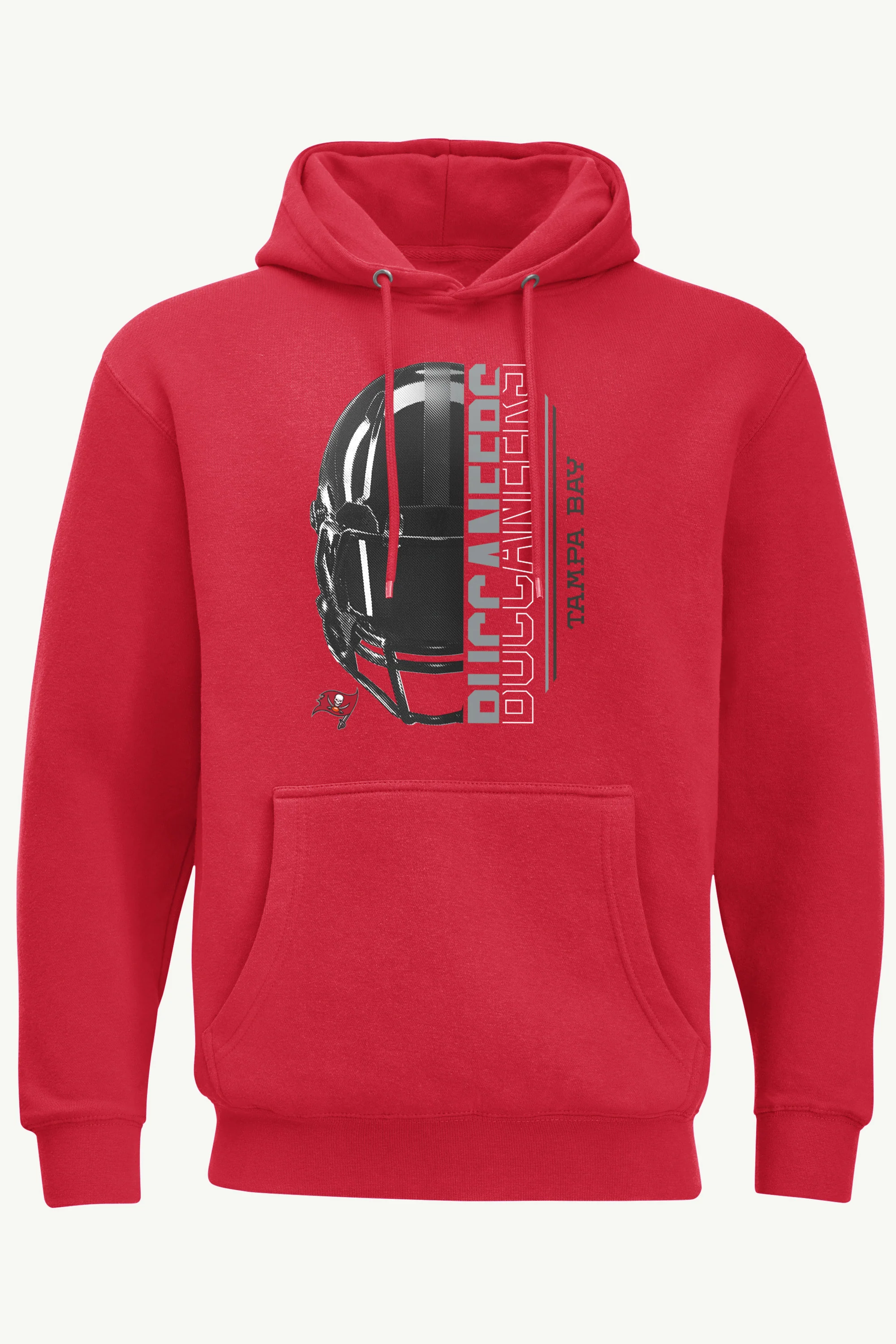 MENS TAMPA BAY BUCCANEERS HALF HELMET HOODIE