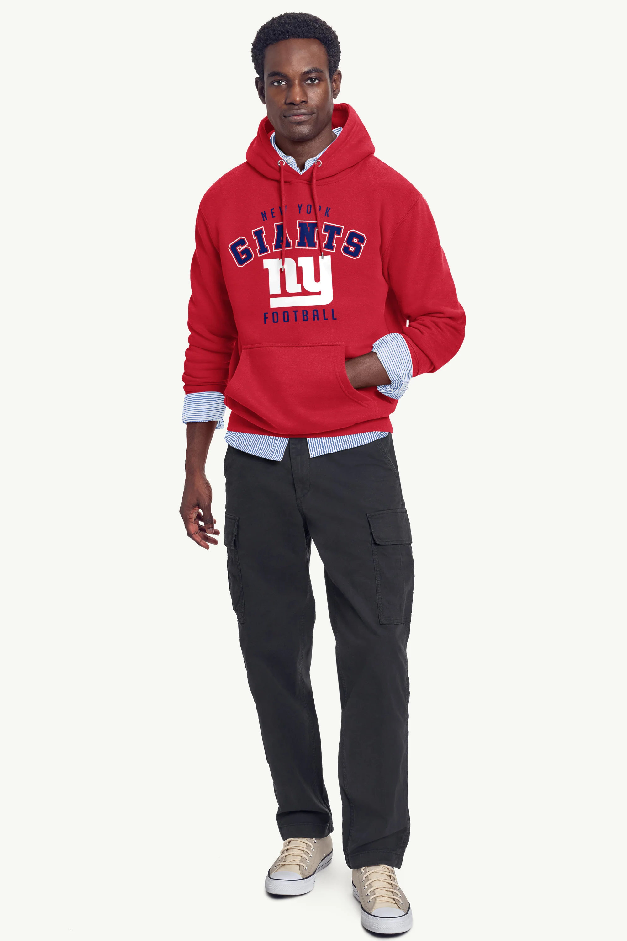 MENS NEW YORK GIANTS HOODIE - Image 3