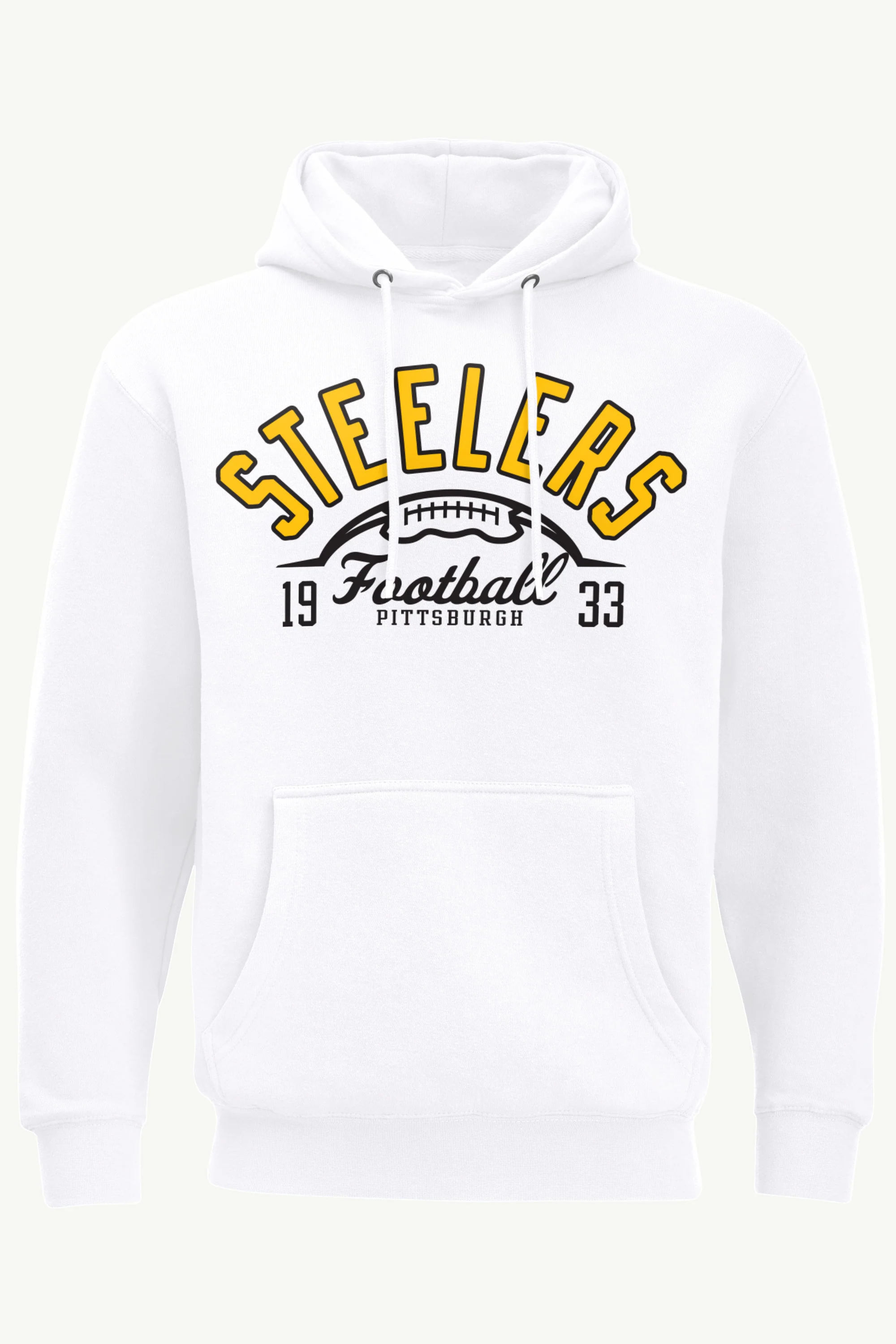 MENS PITTSBURGH STEELERS HALF BALL HOODIE
