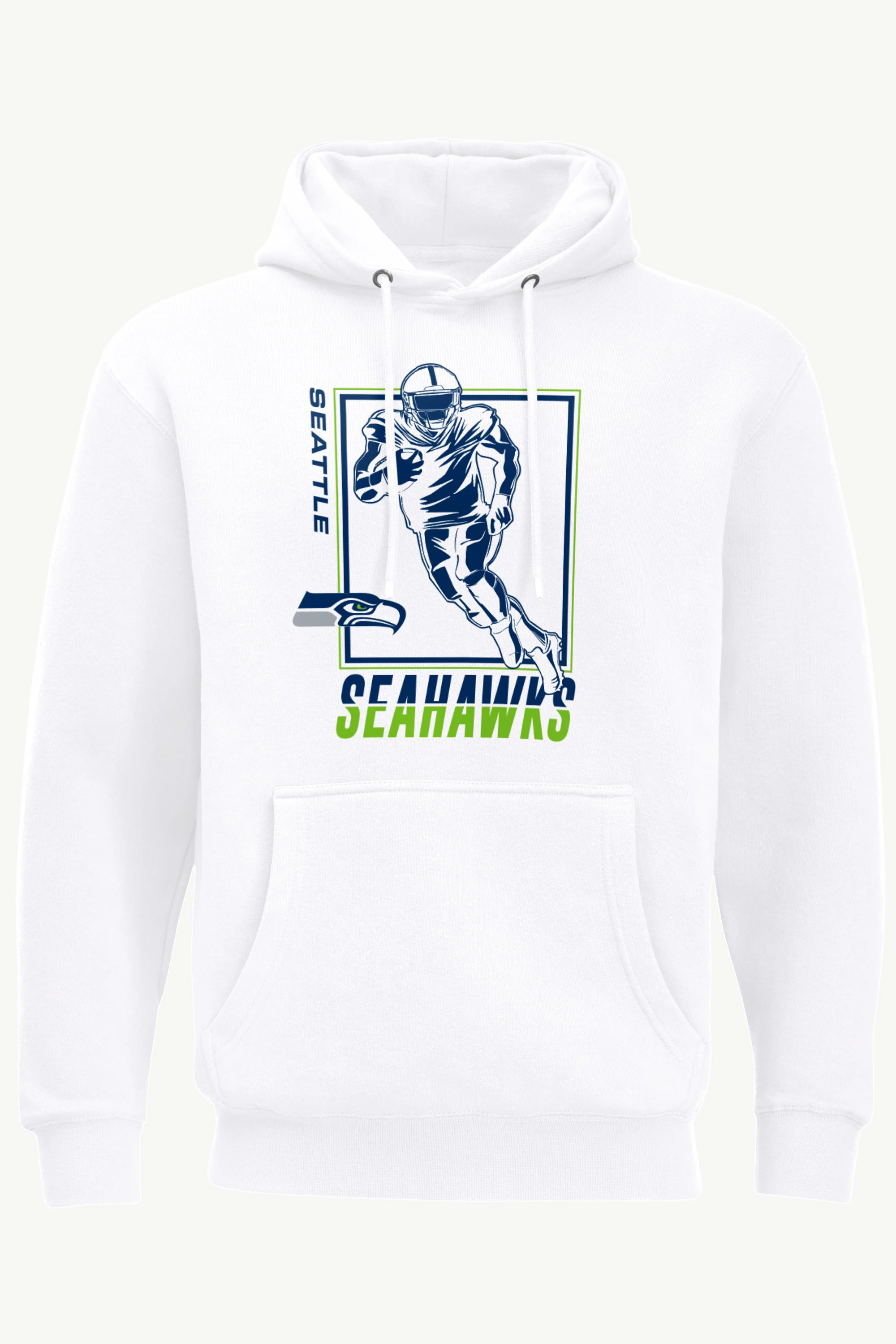 MENS SEATTLE SEAHAWKS PLAYER GRID HOODIE