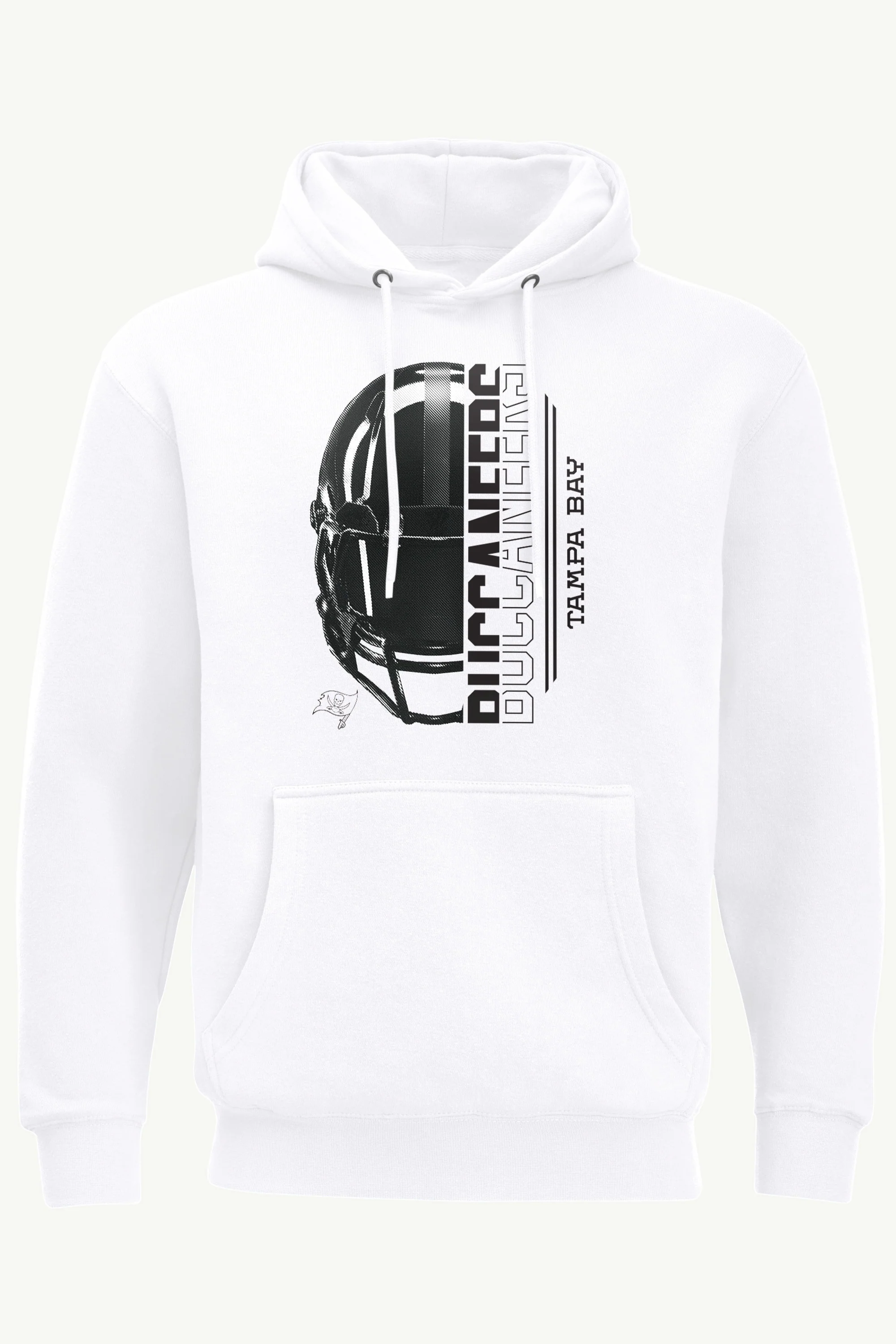MENS TAMPA BAY BUCCANEERS HALF HELMET HOODIE