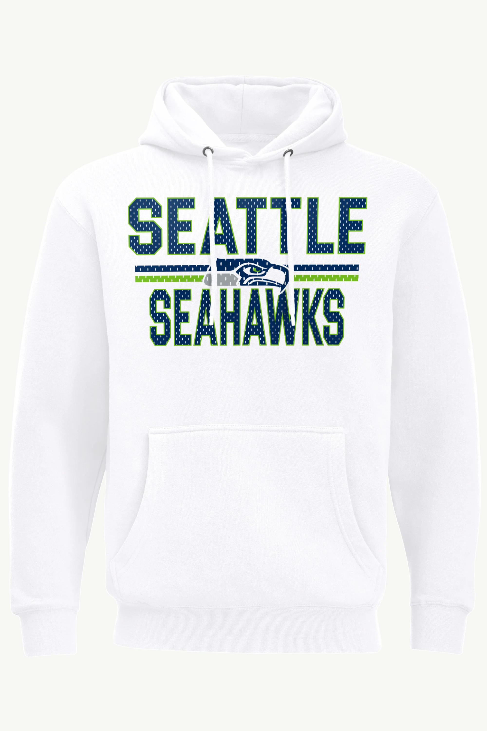 MENS SEATTLE SEAHAWKS MESH LOOK HOODIE