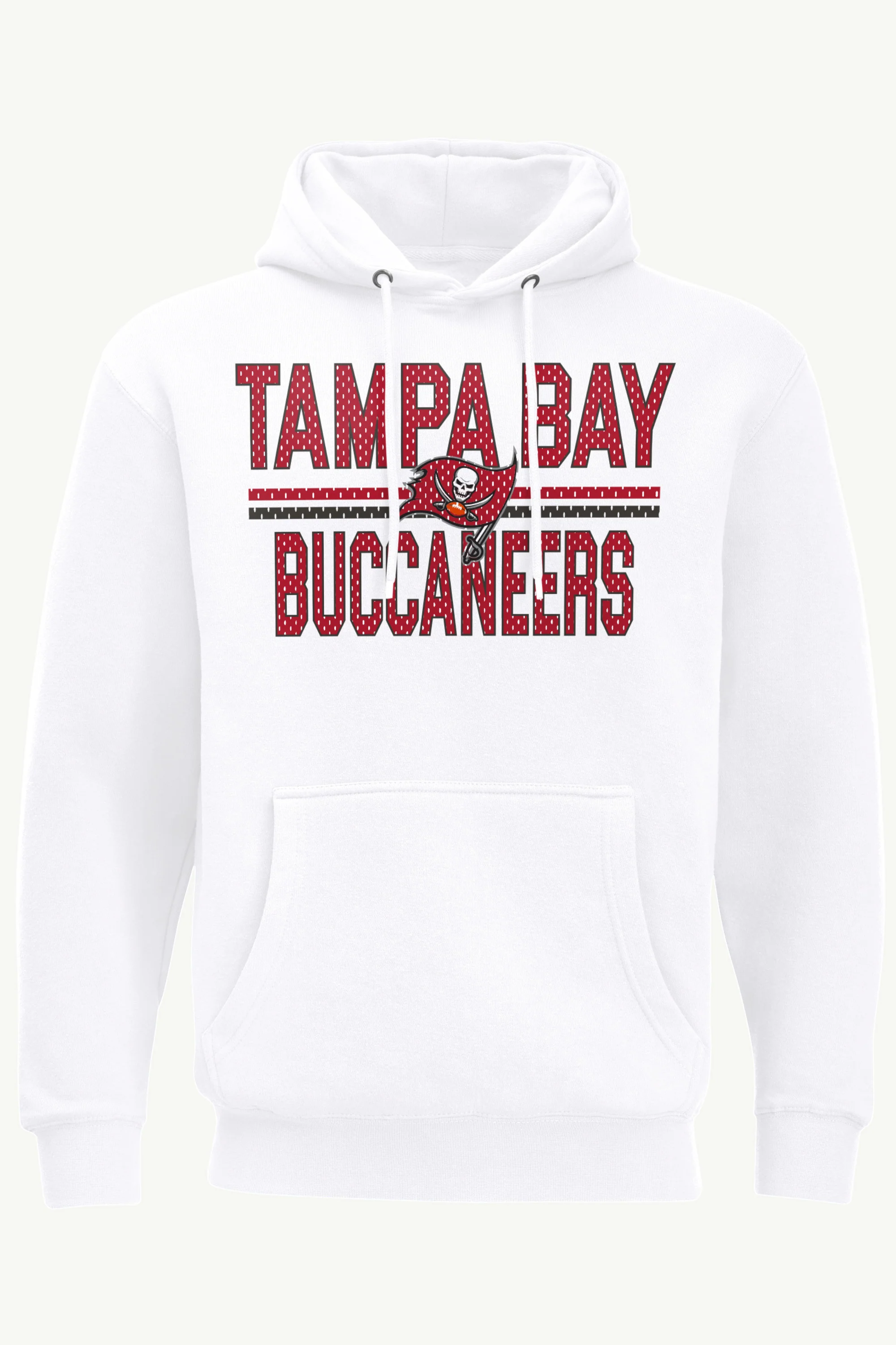 MENS TAMPA BAY BUCCANEERS MESH LOOK HOODIE